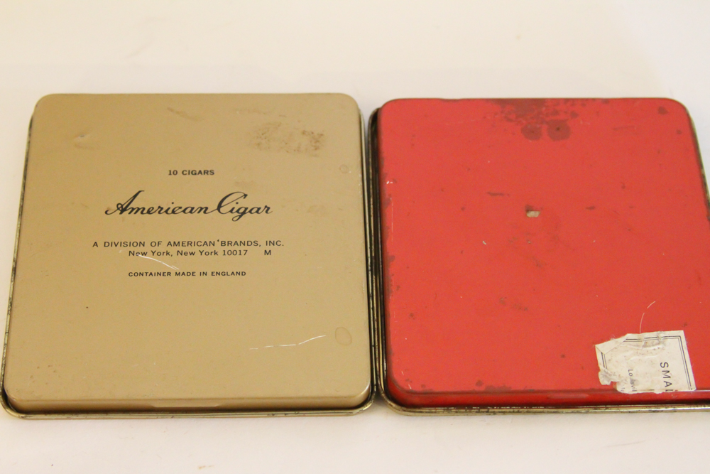 Vintage Cigar Tins