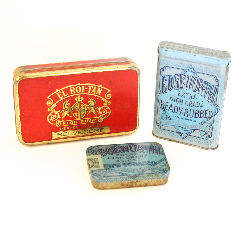 Vintage Tobacco Tins