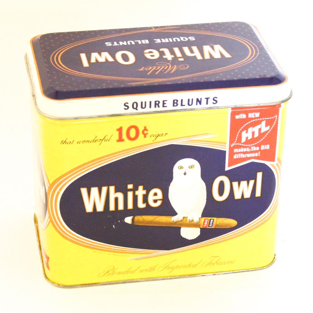 Vintage White Owl Cigar Tin