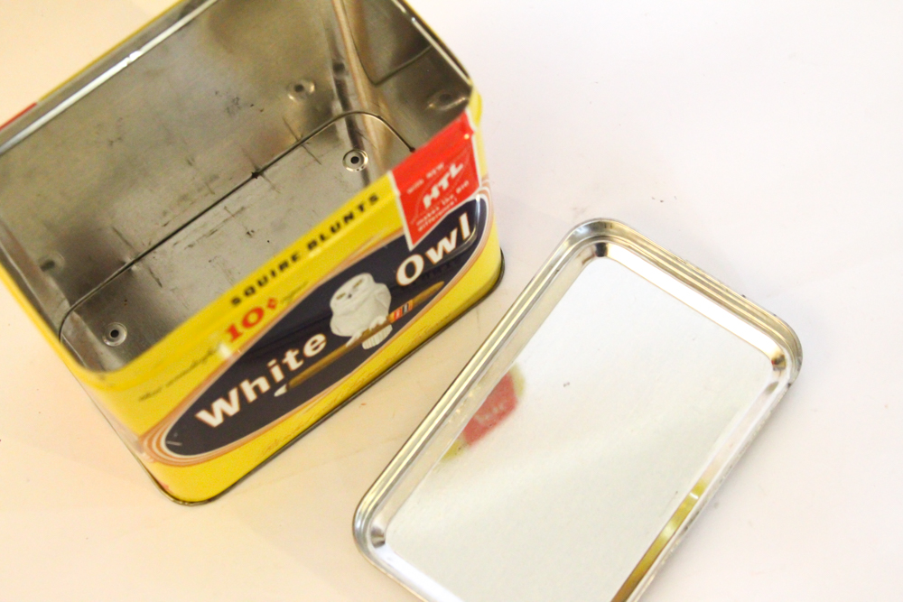 Vintage White Owl Cigar Tin