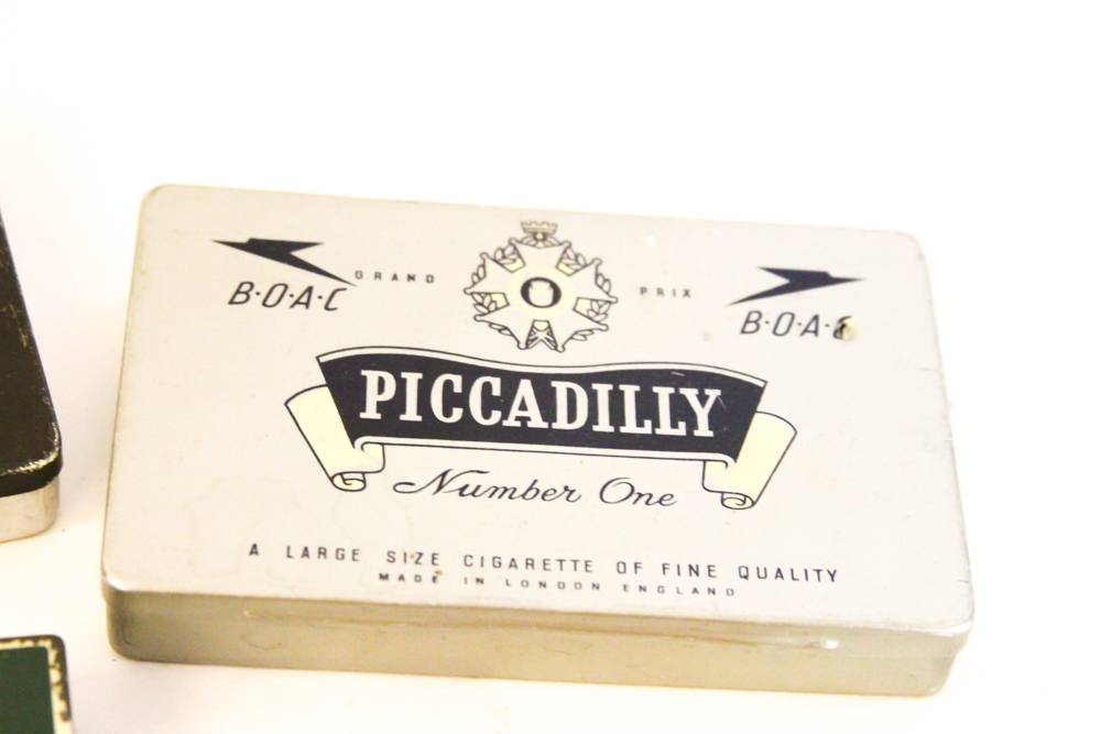 Vintage Cigarette Tins