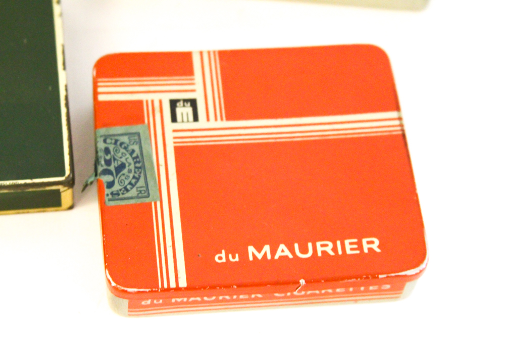 Vintage Cigarette Tins