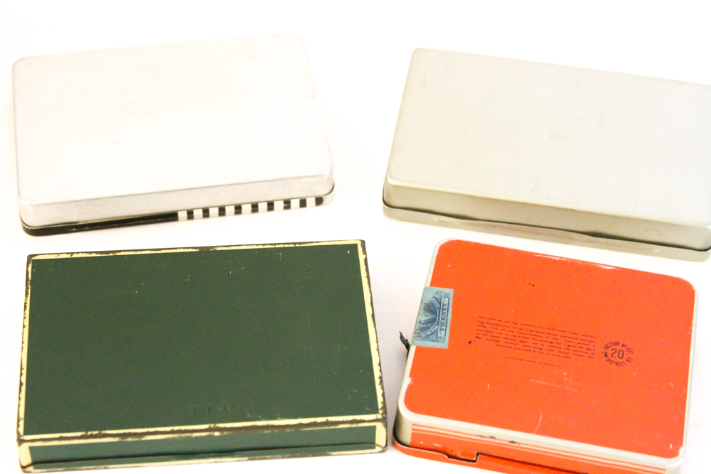Vintage Cigarette Tins