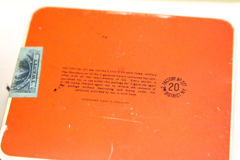 Vintage Cigarette Tins