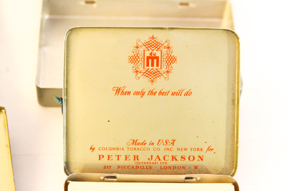 Vintage Cigarette Tins