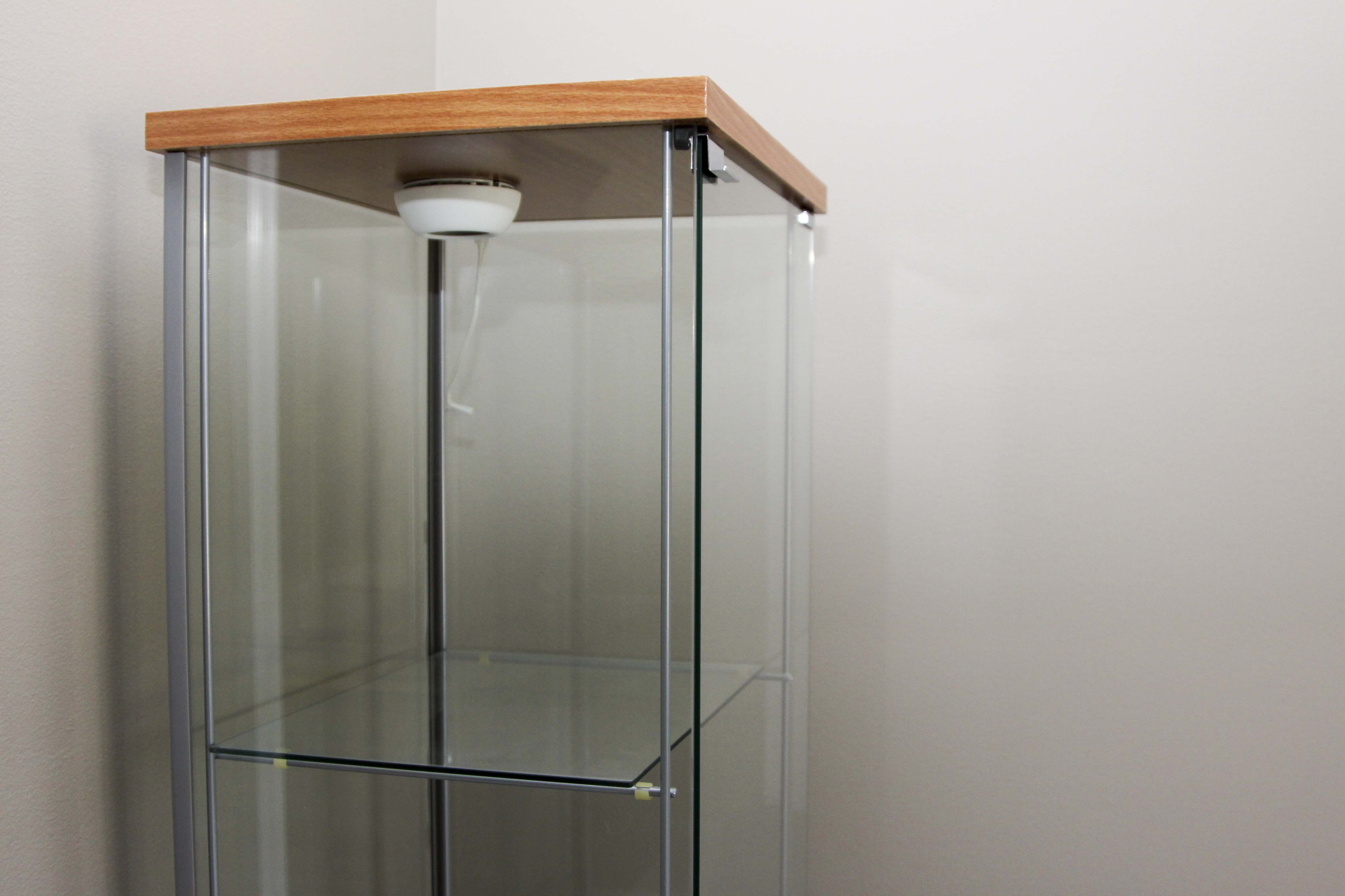 Ikea "Detolf" Glass Display Cabinet