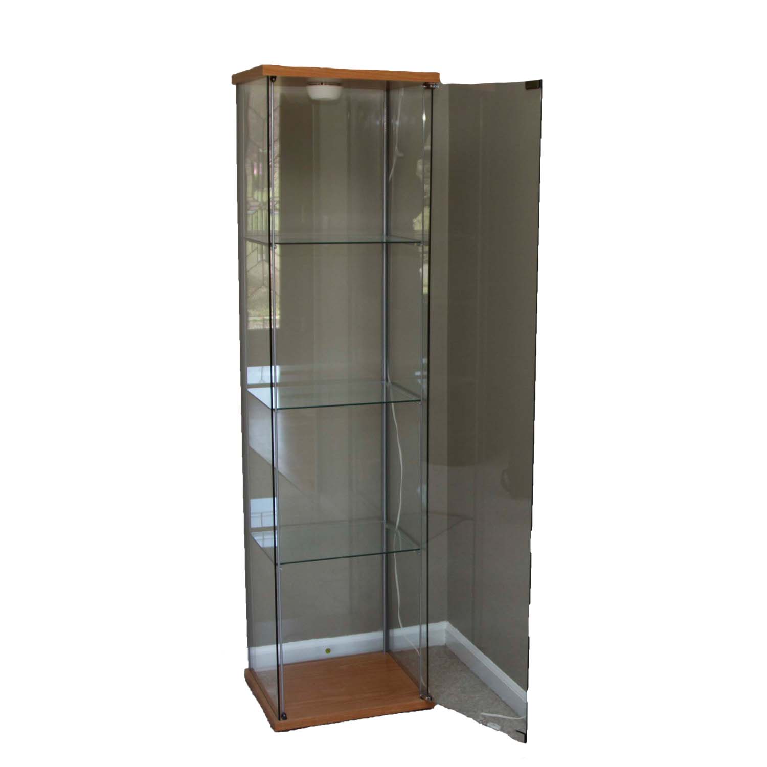 Ikea "Detolf" Glass Display Cabinet
