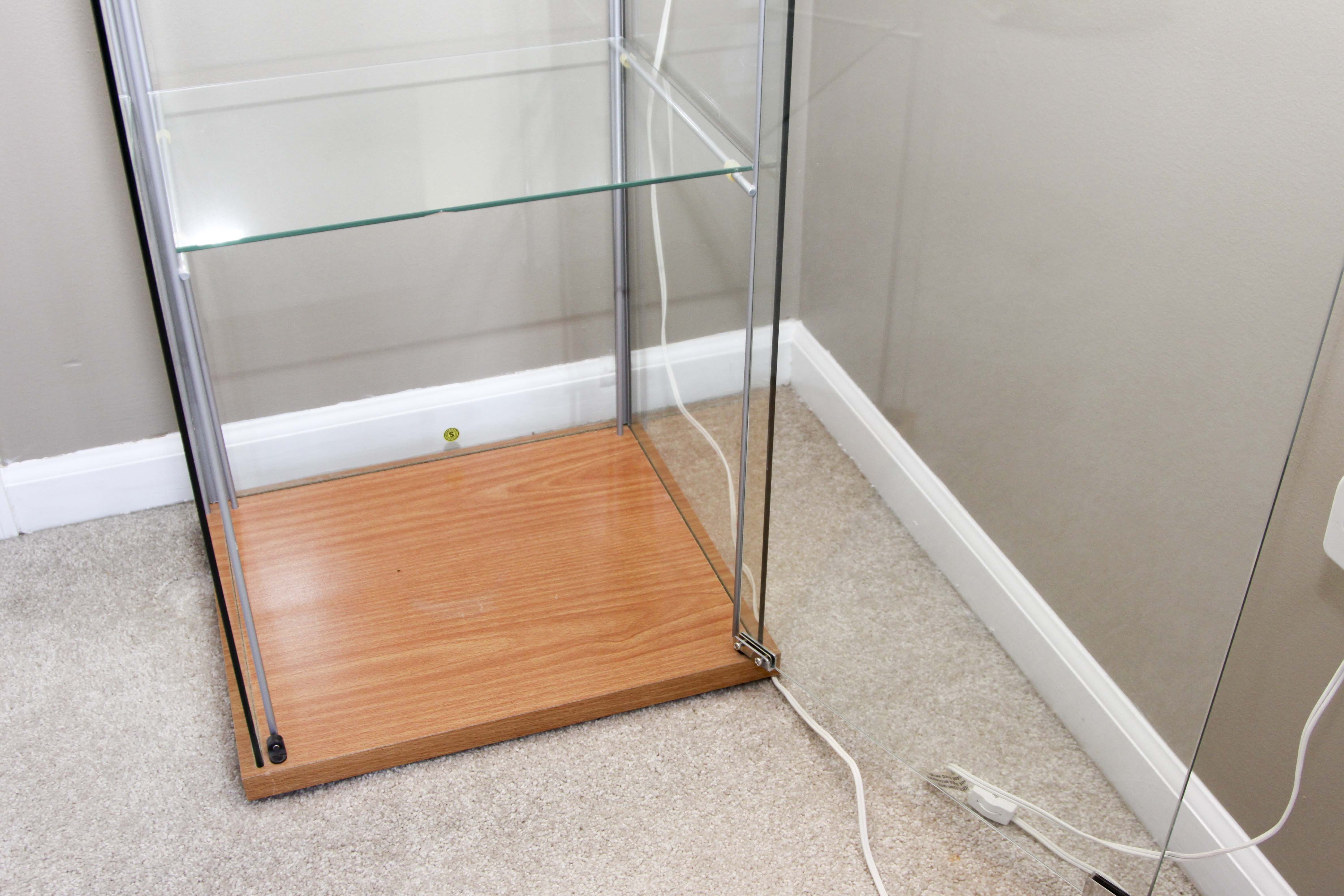 Ikea "Detolf" Glass Display Cabinet