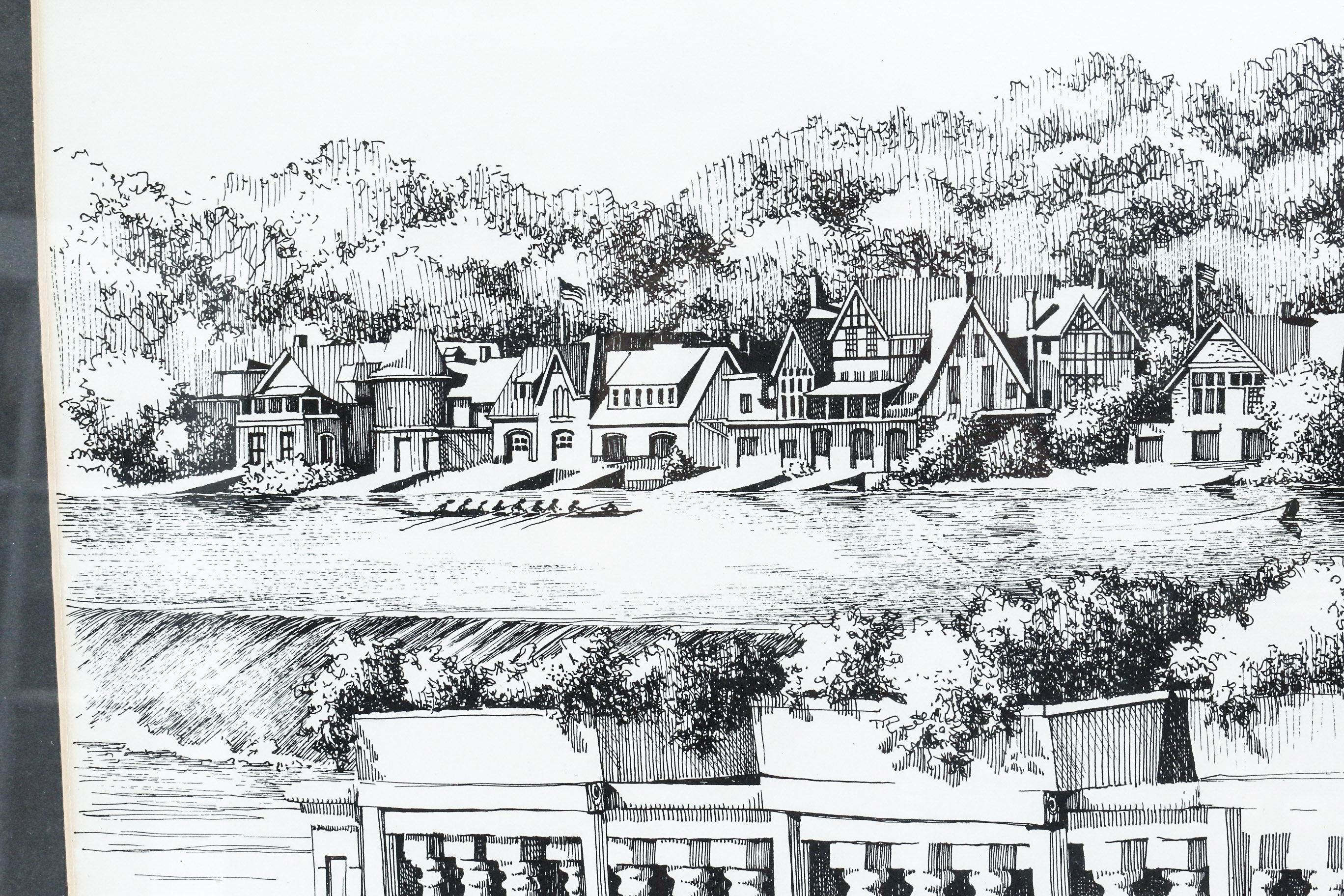 Two Vintage Margaret Ingersoll Philadelphia Lithographs