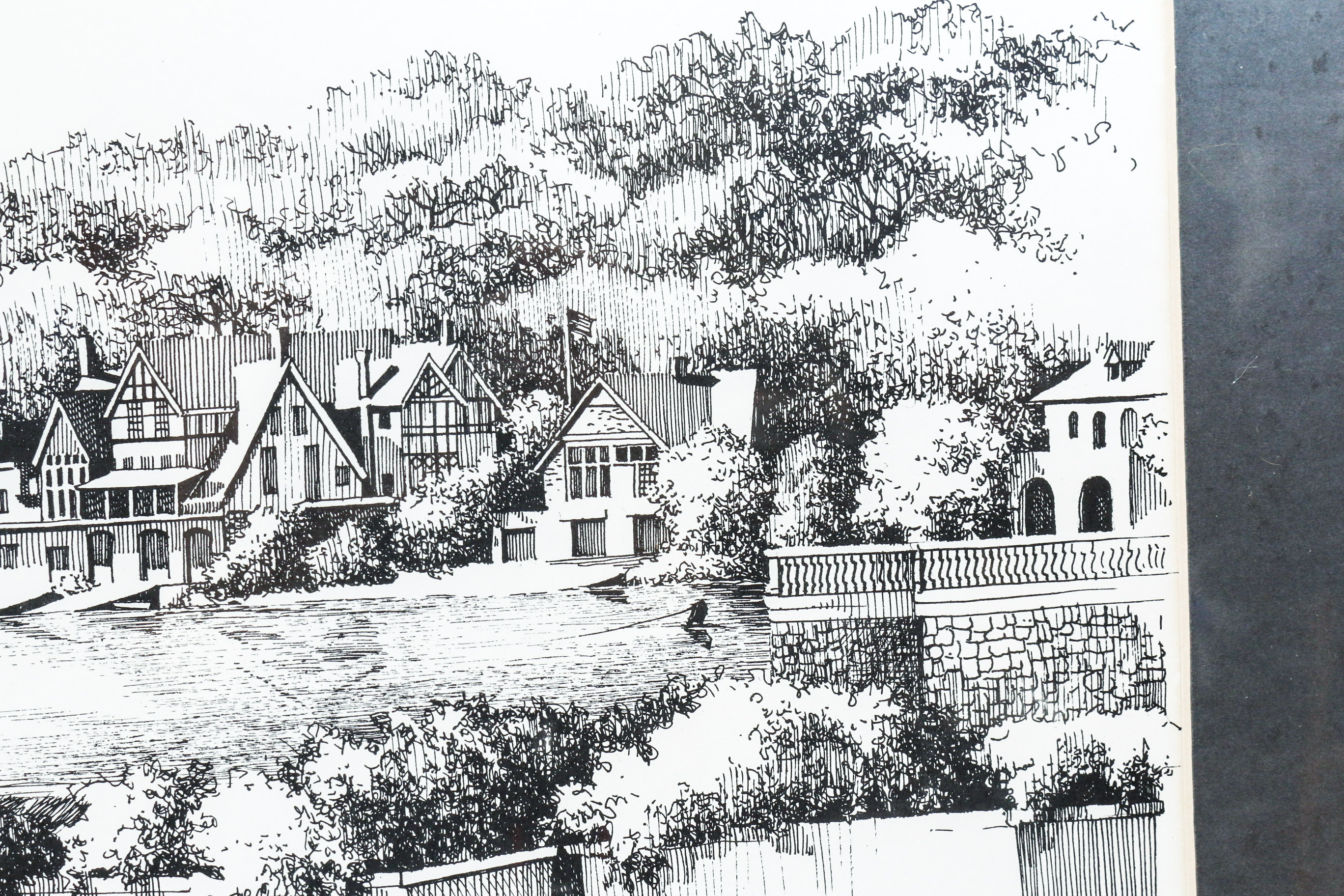 Two Vintage Margaret Ingersoll Philadelphia Lithographs