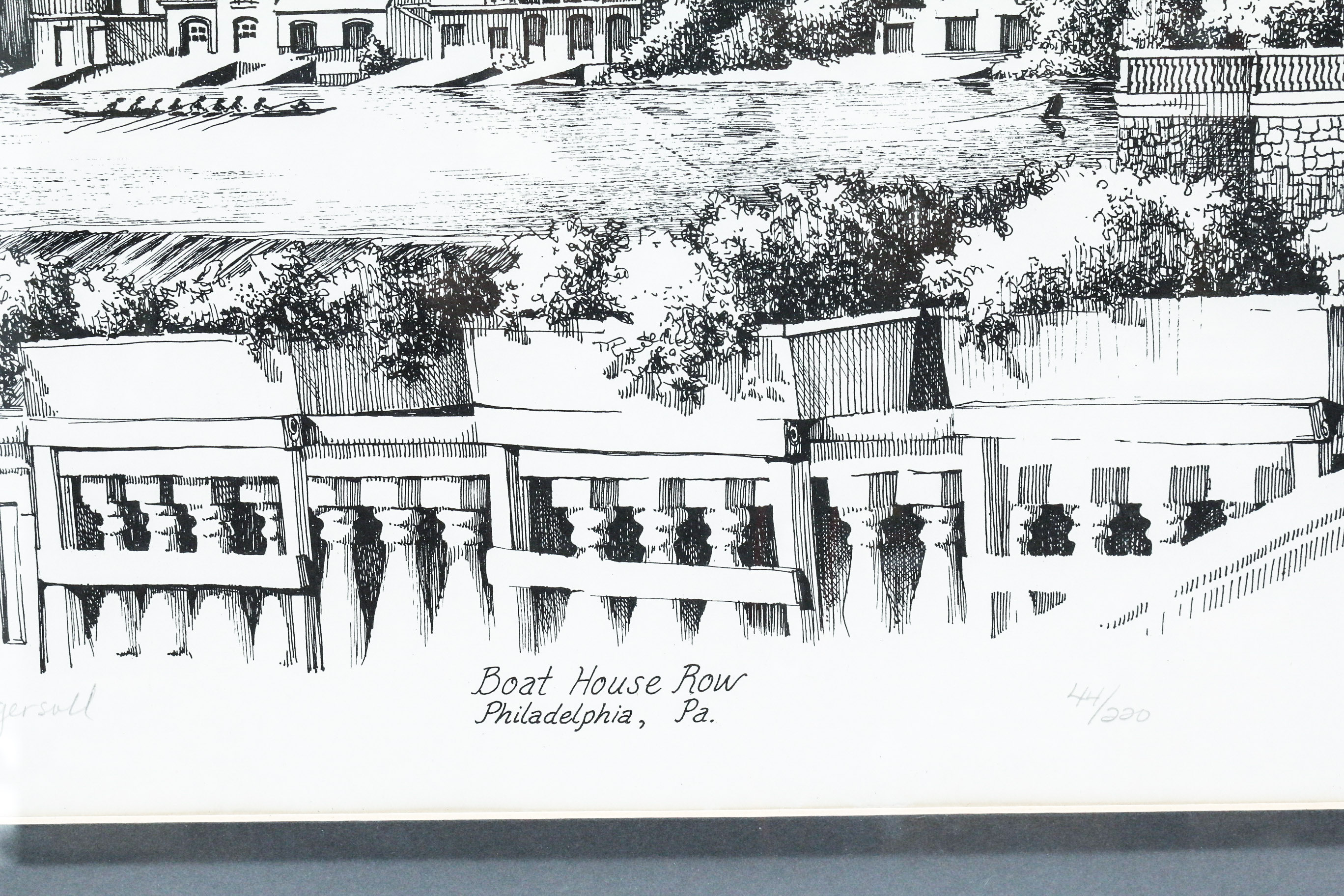 Two Vintage Margaret Ingersoll Philadelphia Lithographs