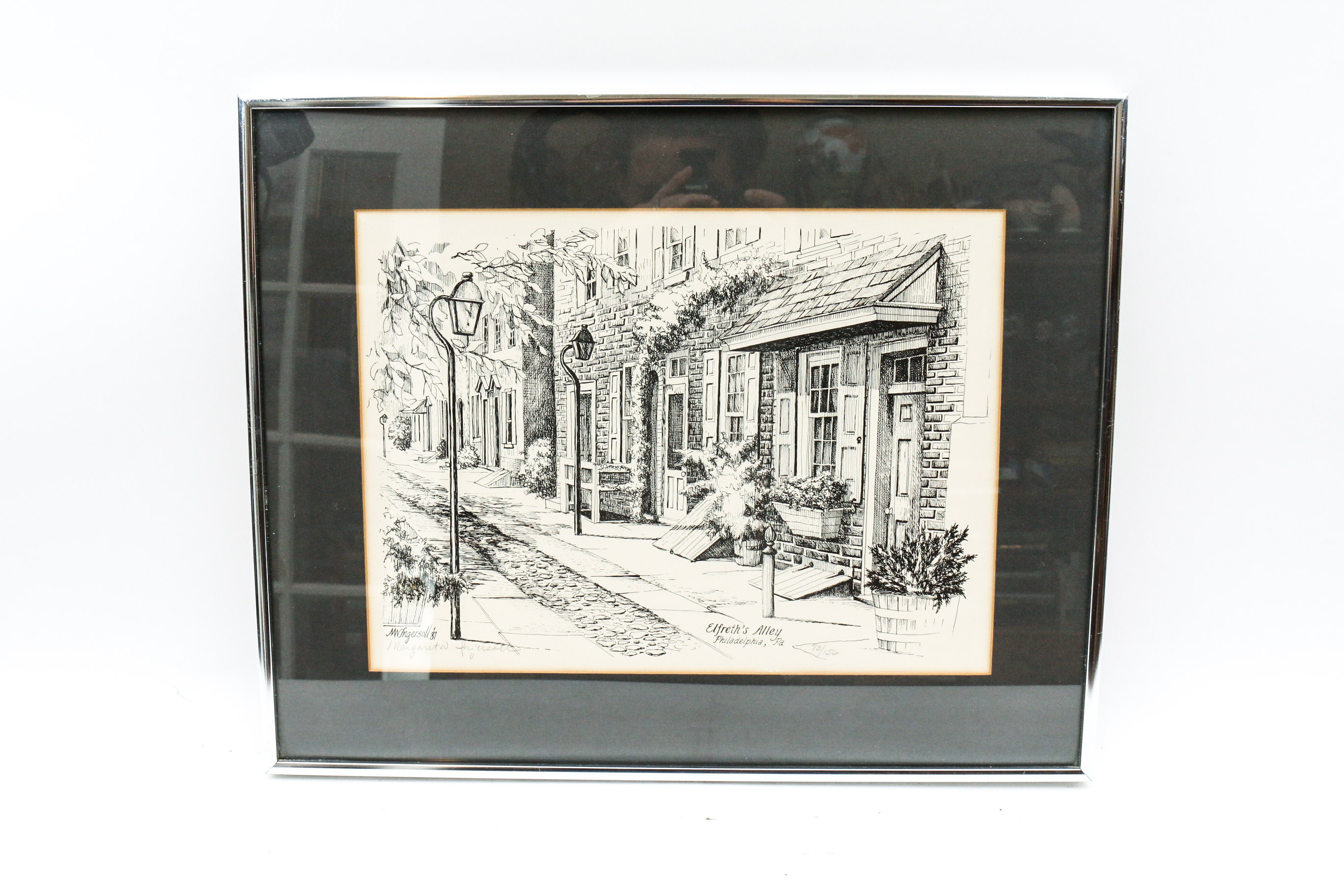 Two Vintage Margaret Ingersoll Philadelphia Lithographs