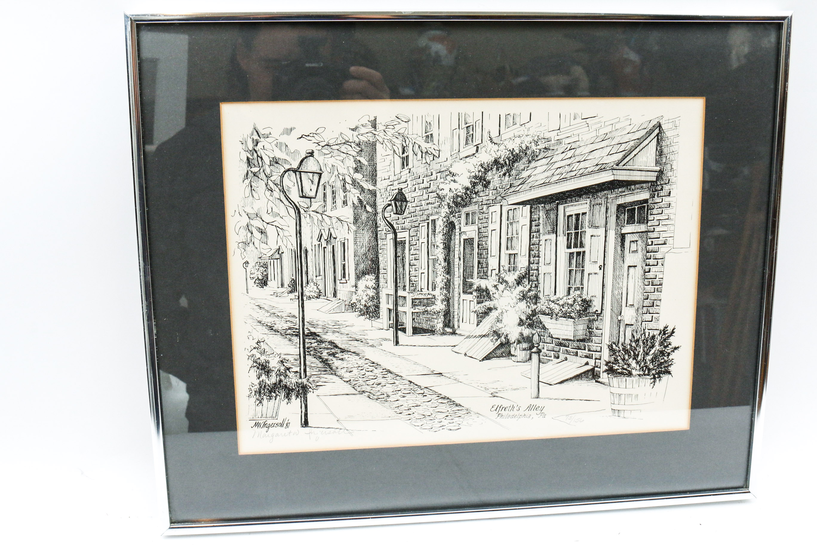 Two Vintage Margaret Ingersoll Philadelphia Lithographs