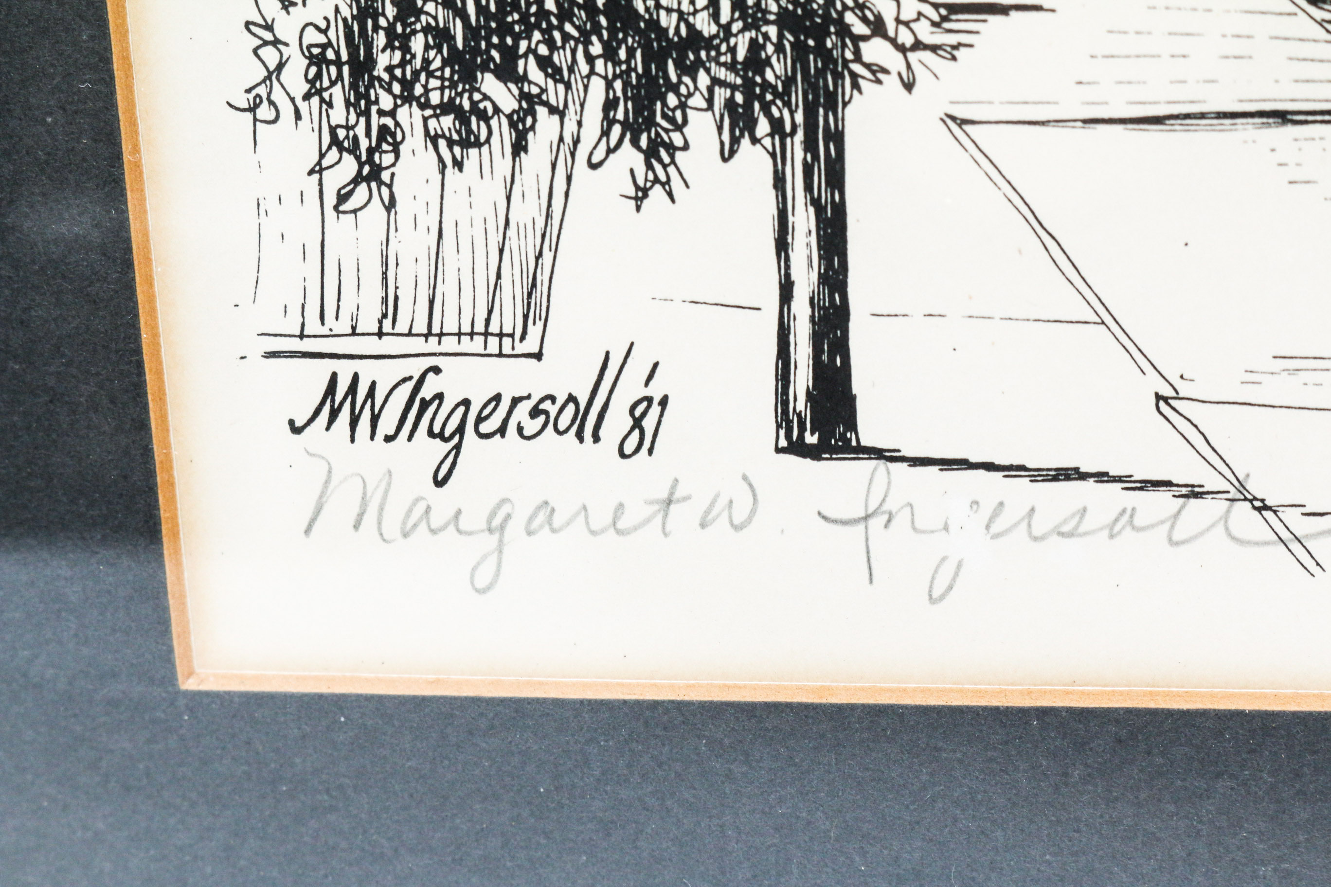 Two Vintage Margaret Ingersoll Philadelphia Lithographs