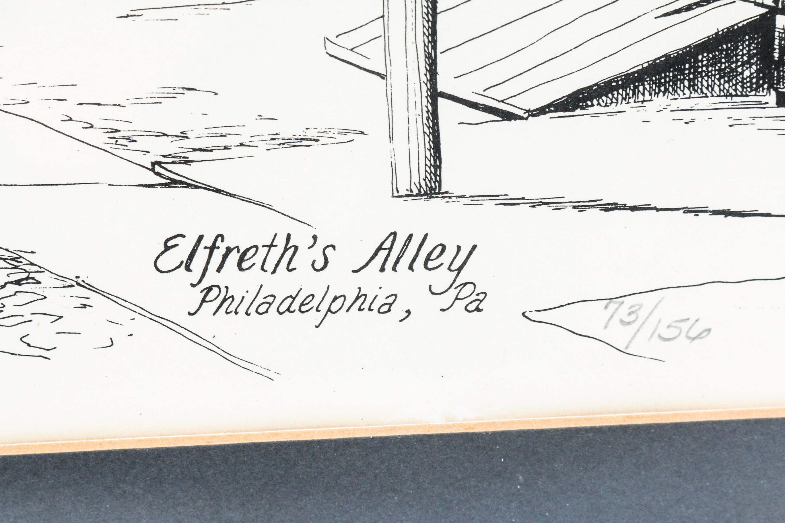 Two Vintage Margaret Ingersoll Philadelphia Lithographs