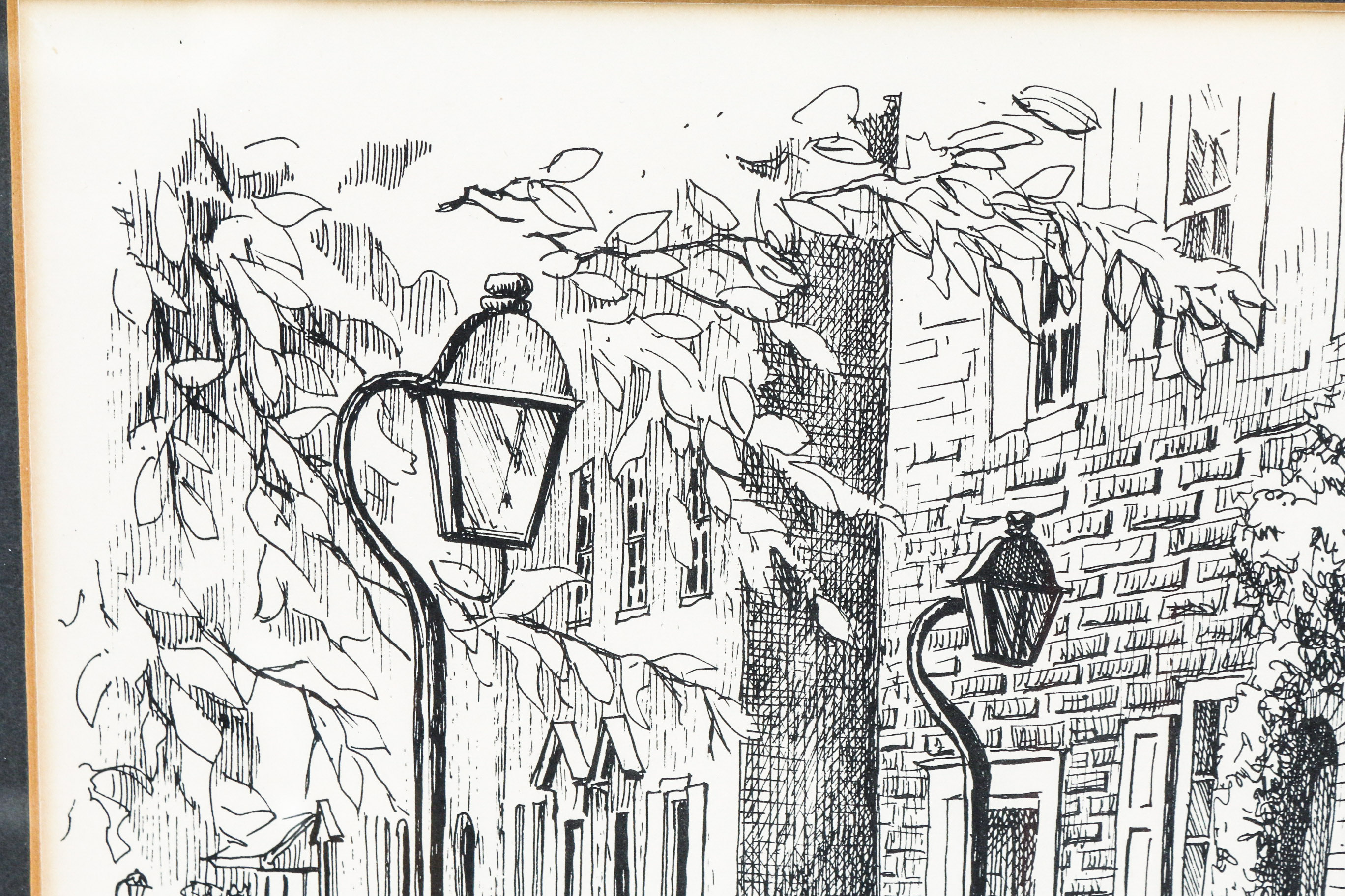 Two Vintage Margaret Ingersoll Philadelphia Lithographs