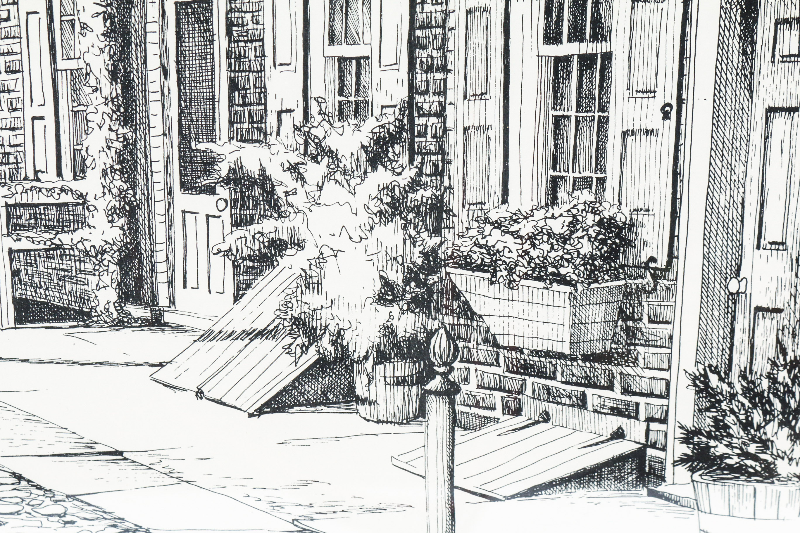 Two Vintage Margaret Ingersoll Philadelphia Lithographs