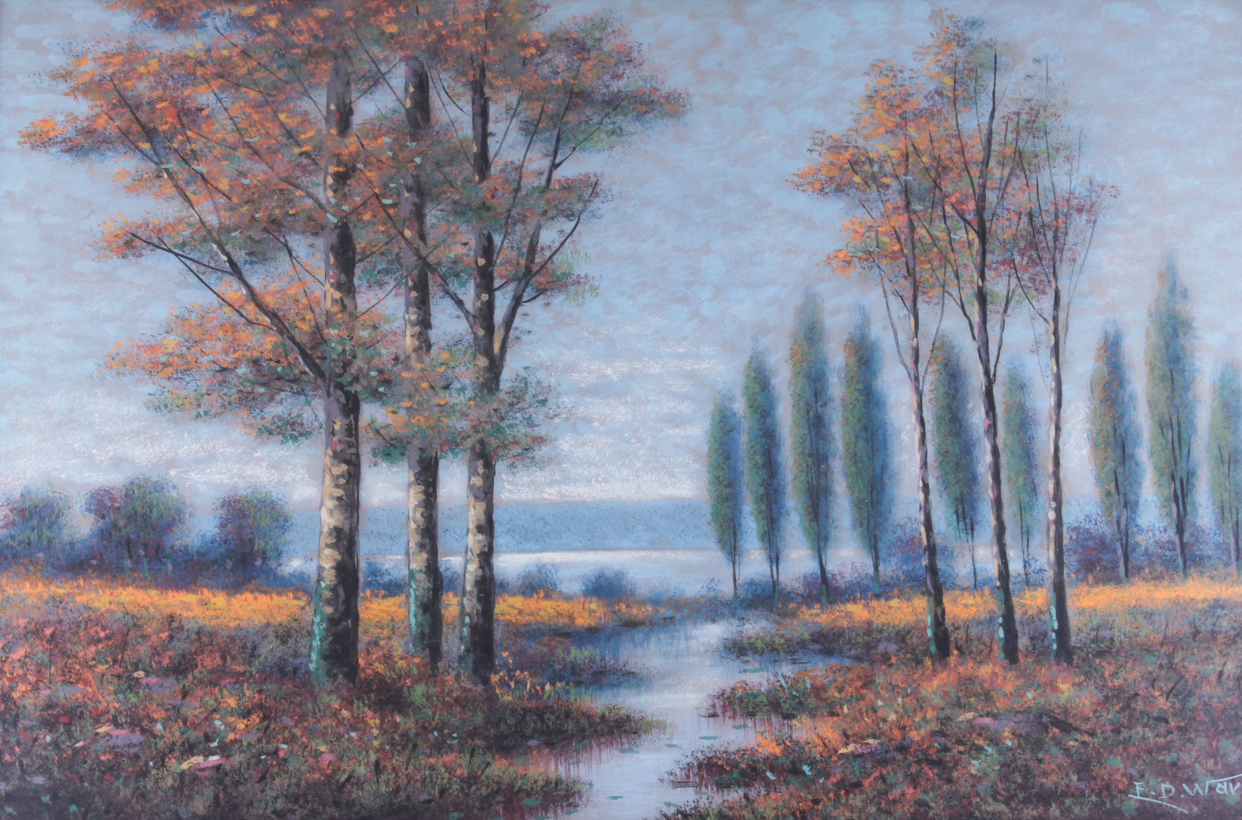 F. D. Ward Acrylic Painting