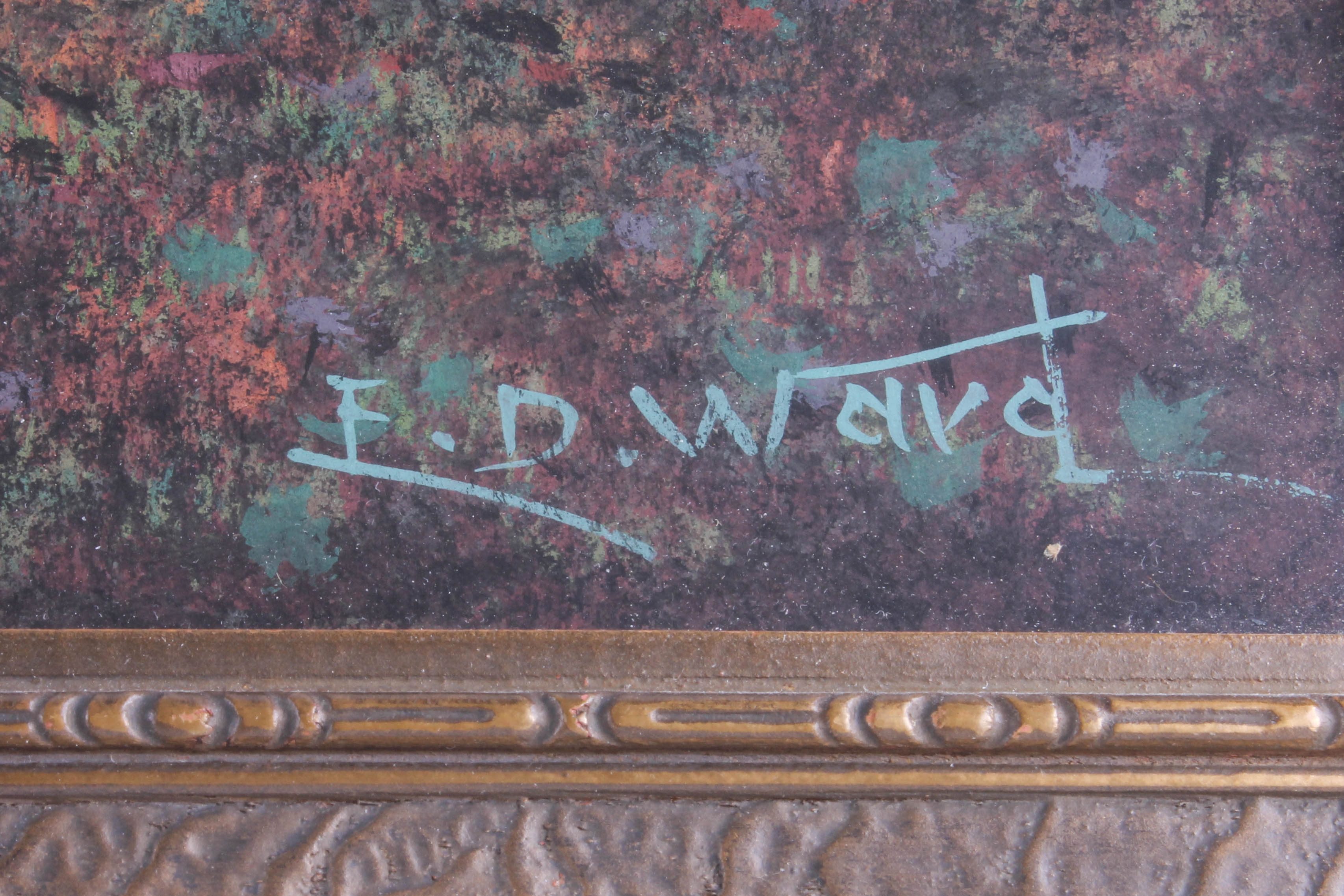 F. D. Ward Acrylic Painting