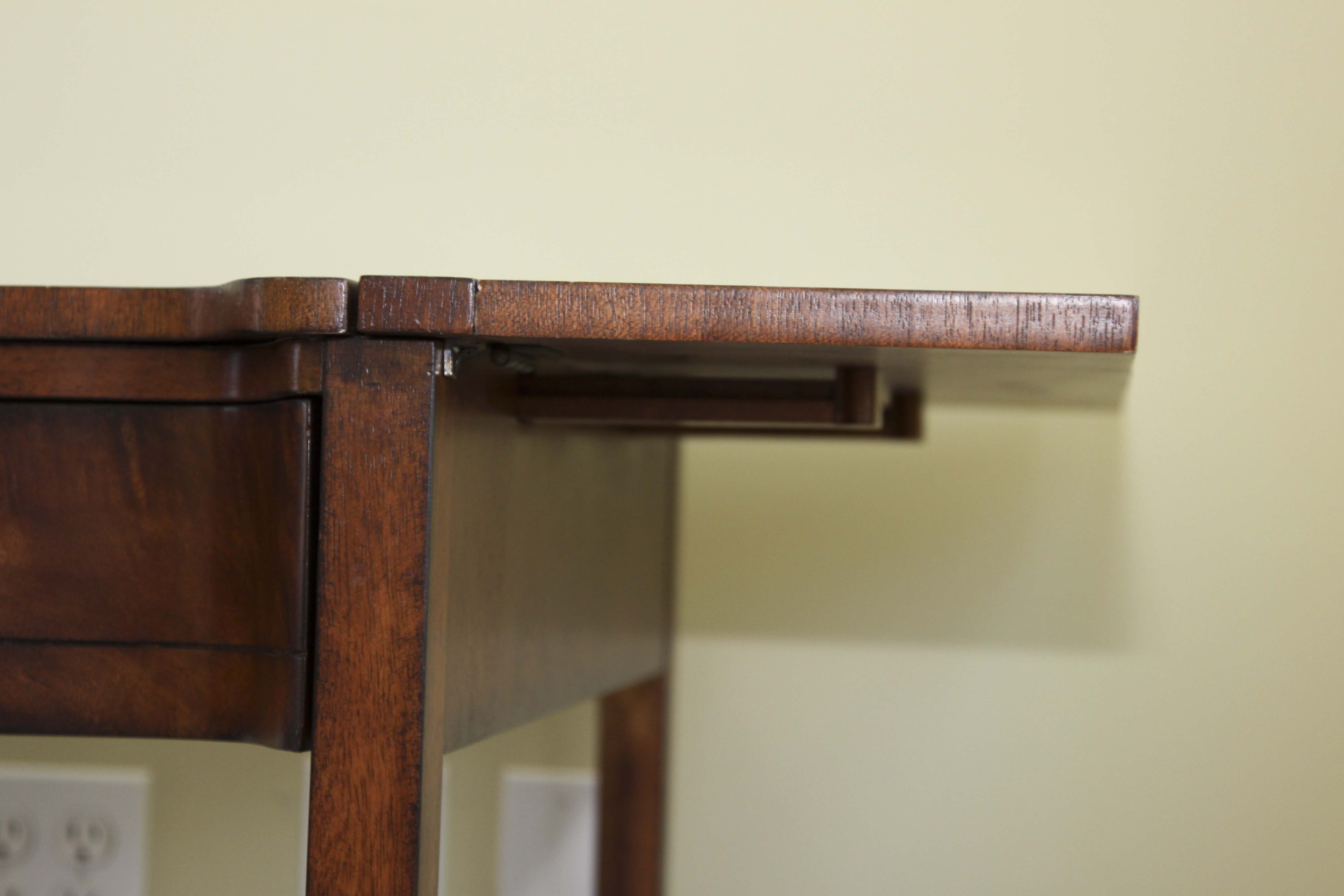 Magnussen Home  Drop Leafg Game Table and A Pair of Castilian Armchairs