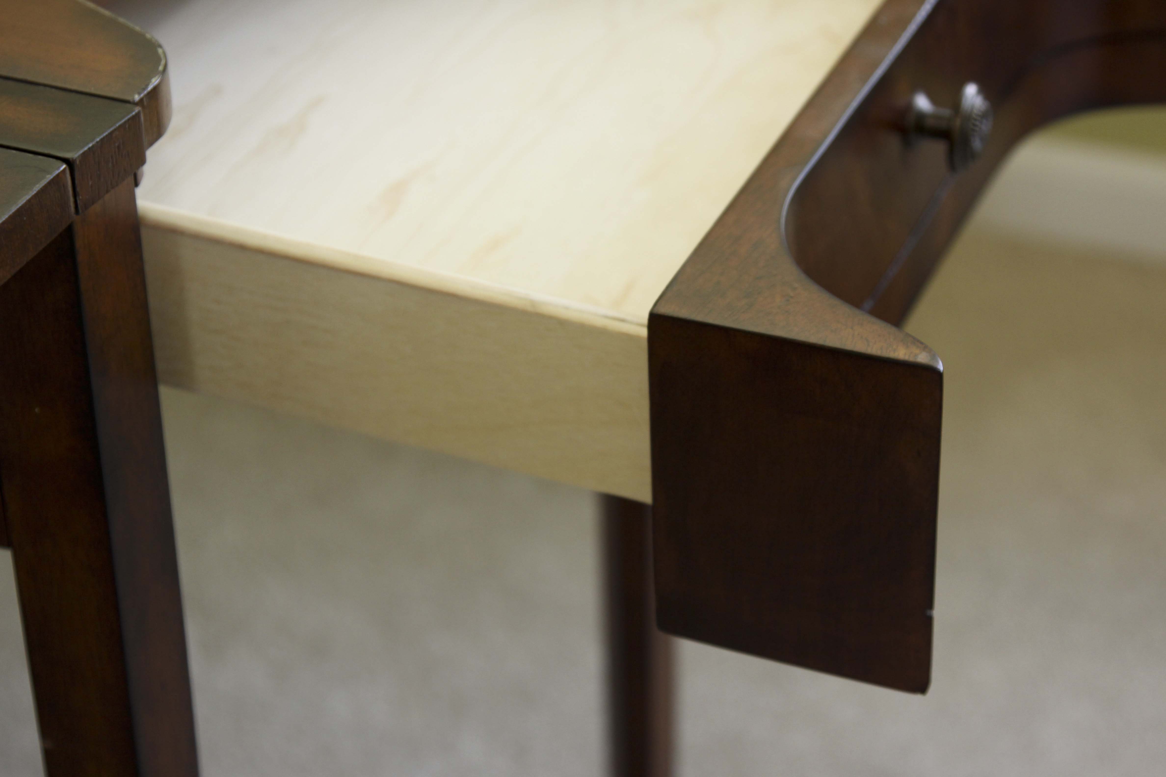 Magnussen Home  Drop Leafg Game Table and A Pair of Castilian Armchairs