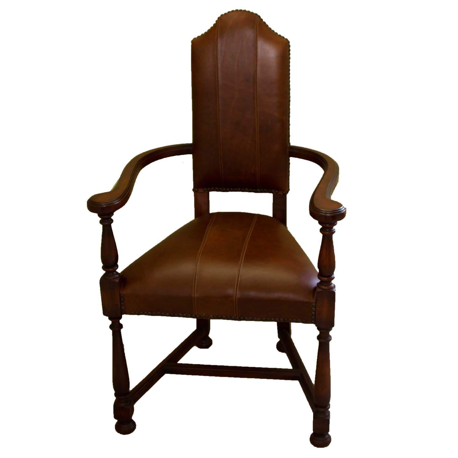 Magnussen Home  Drop Leafg Game Table and A Pair of Castilian Armchairs