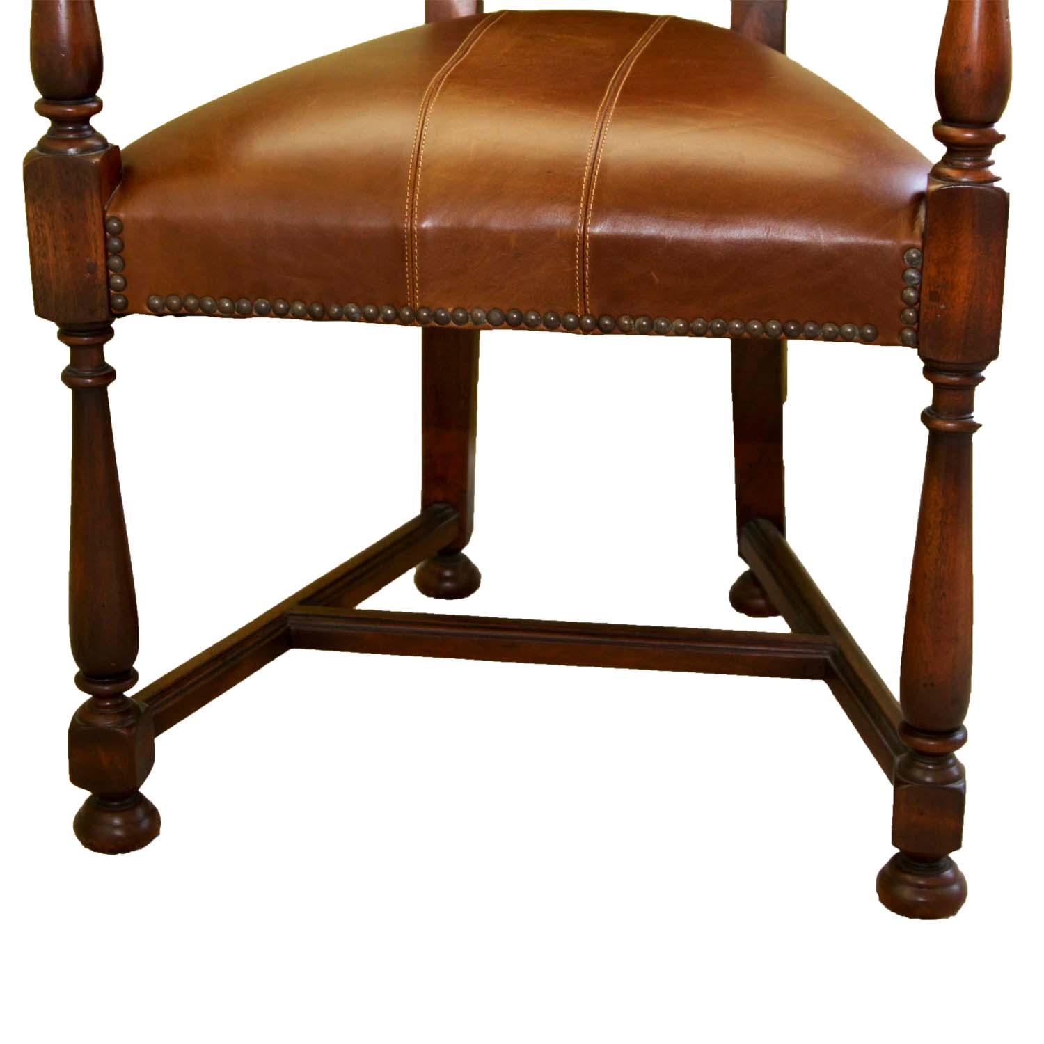 Magnussen Home  Drop Leafg Game Table and A Pair of Castilian Armchairs