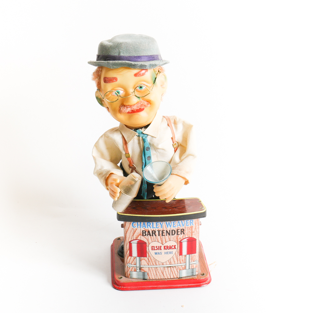Vintage Charley Weaver Bartender