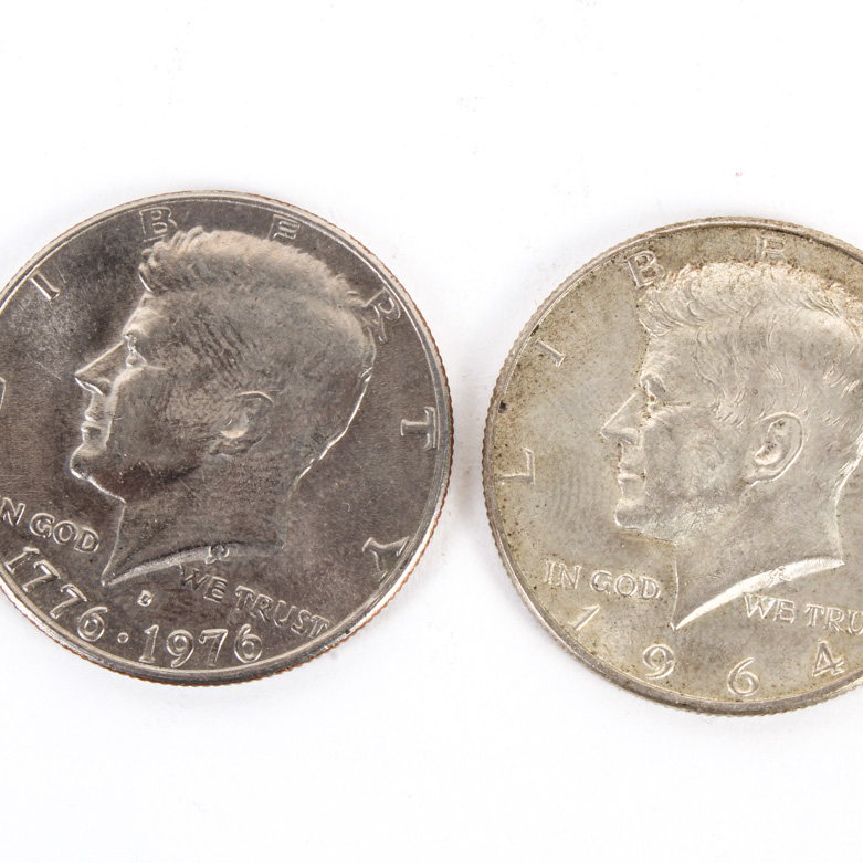 Kennedy Half Dollar Coins