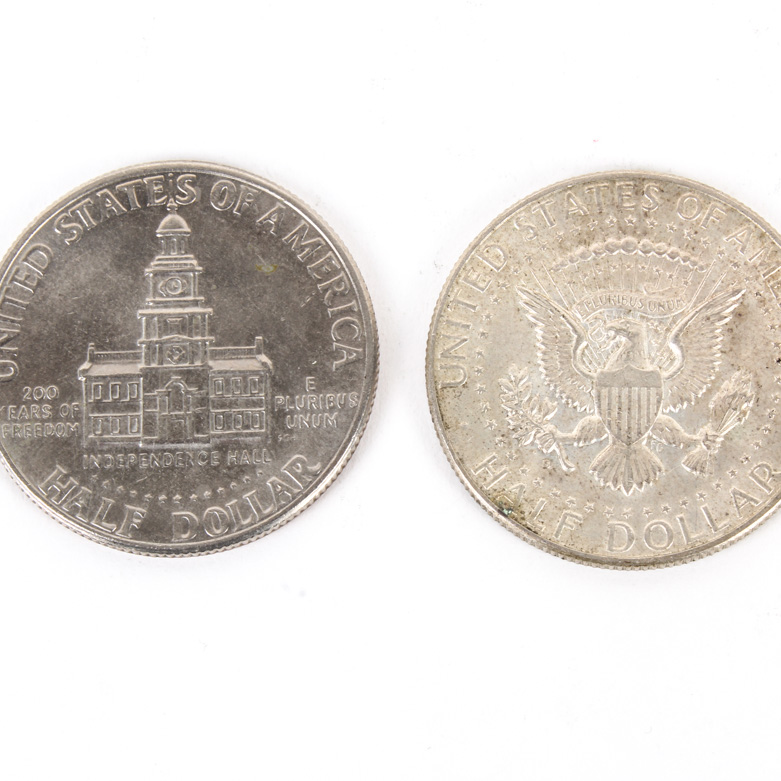 Kennedy Half Dollar Coins
