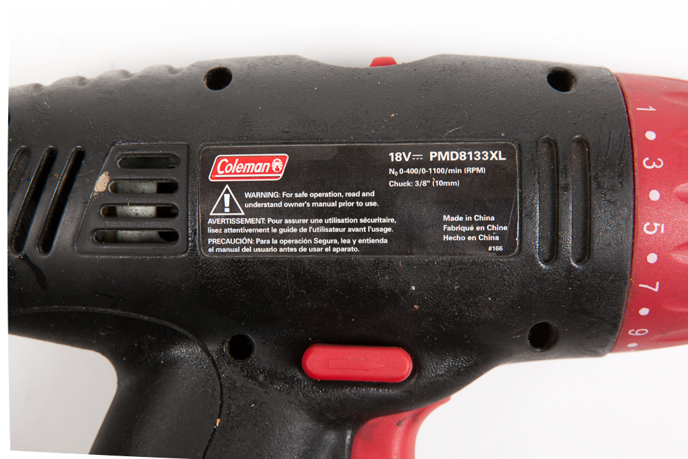 Coleman 18V Cordless Drill