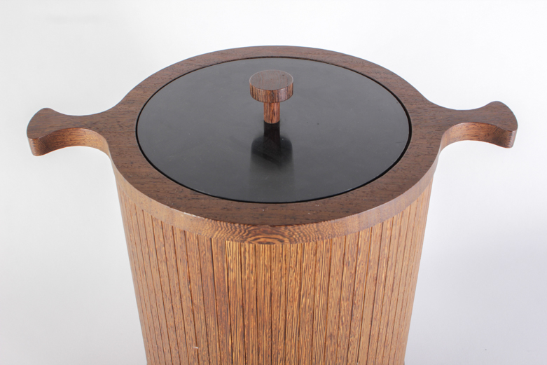 Skjode Skjepen, Denmark Modern Ice Bucket with Matching Ice Claw