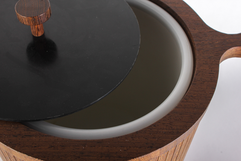 Skjode Skjepen, Denmark Modern Ice Bucket with Matching Ice Claw