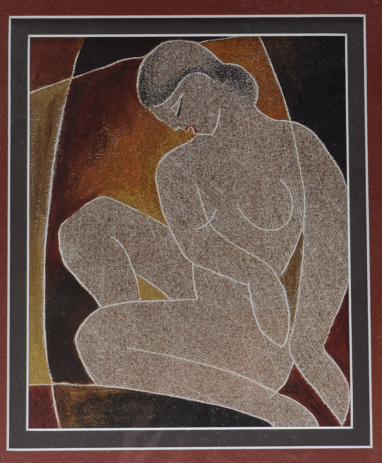 Pair Contemporary Prints