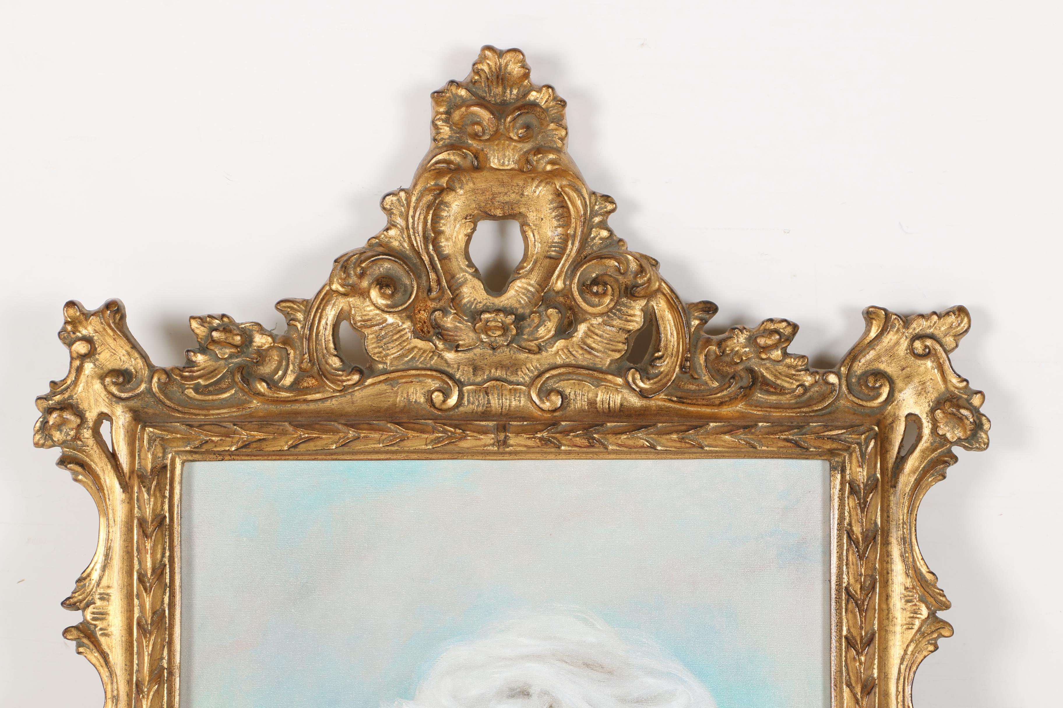 Audrey Sanders Giclee on Canvas Portrait of Princess Diana