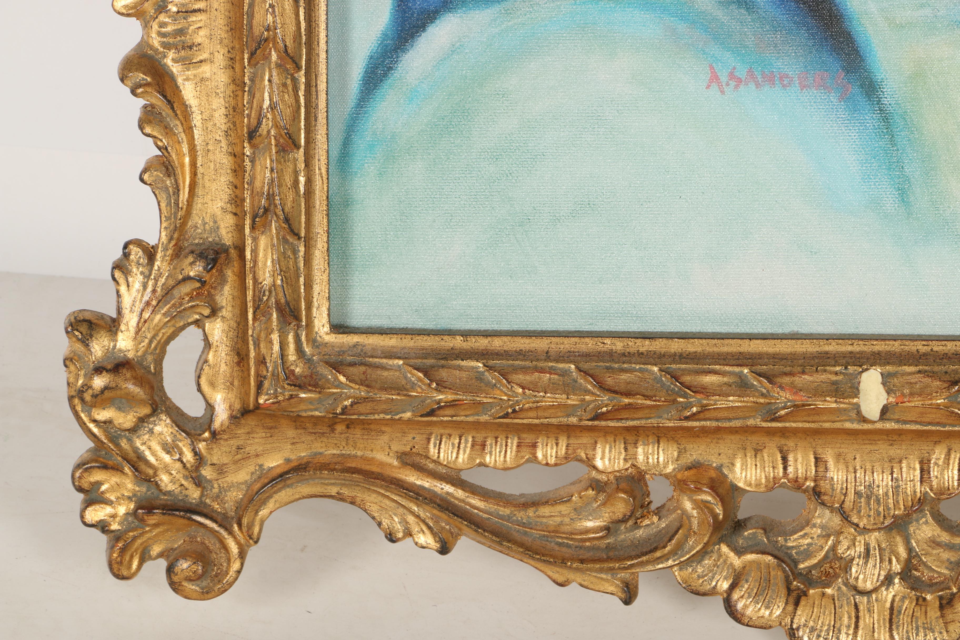 Audrey Sanders Giclee on Canvas Portrait of Princess Diana