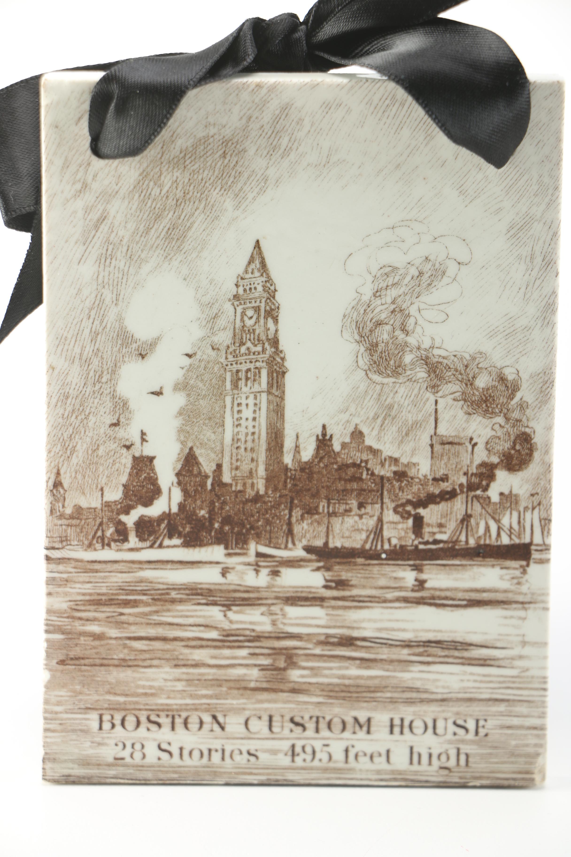 Antique Transfer Printed Tiles Circa 1915