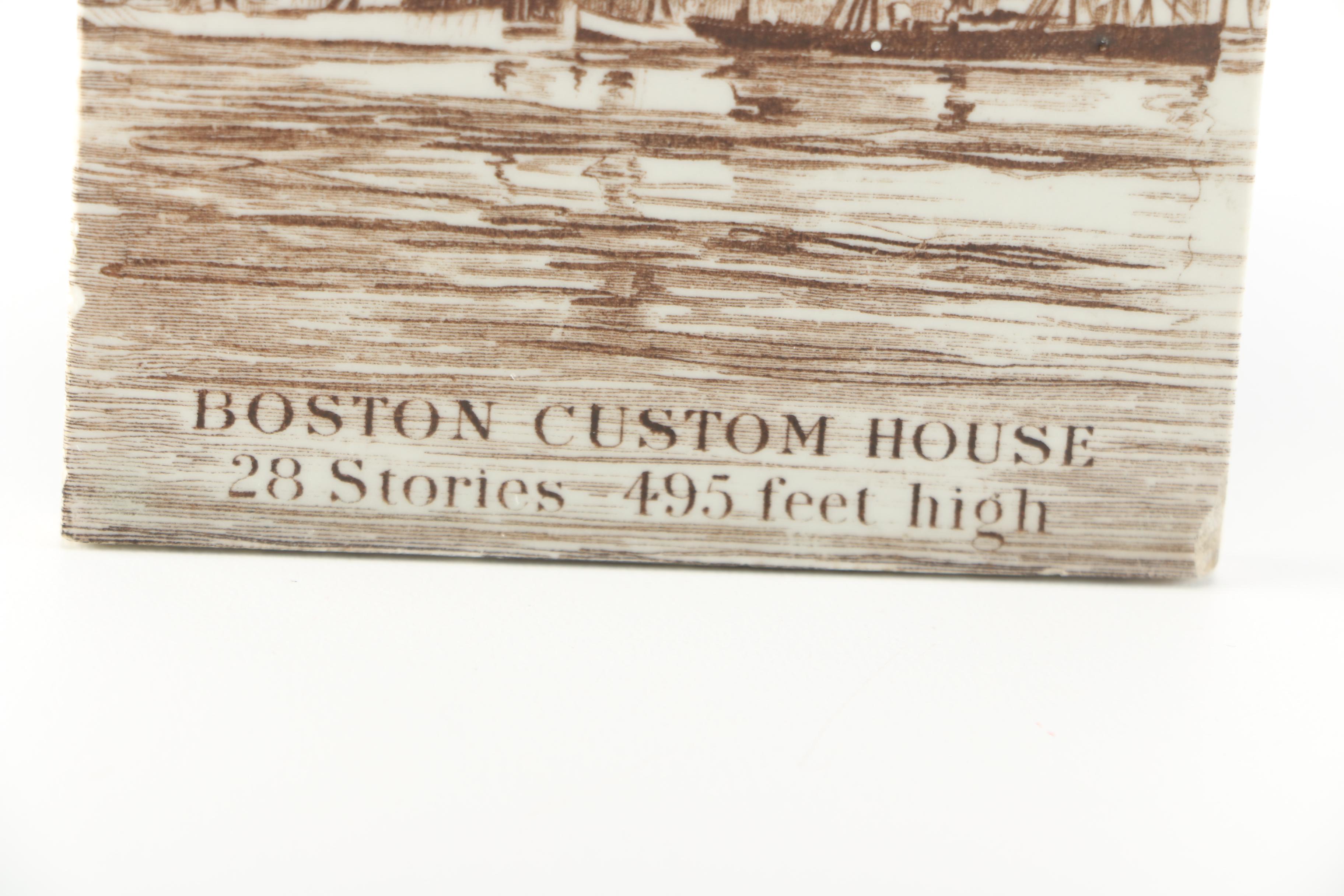 Antique Transfer Printed Tiles Circa 1915