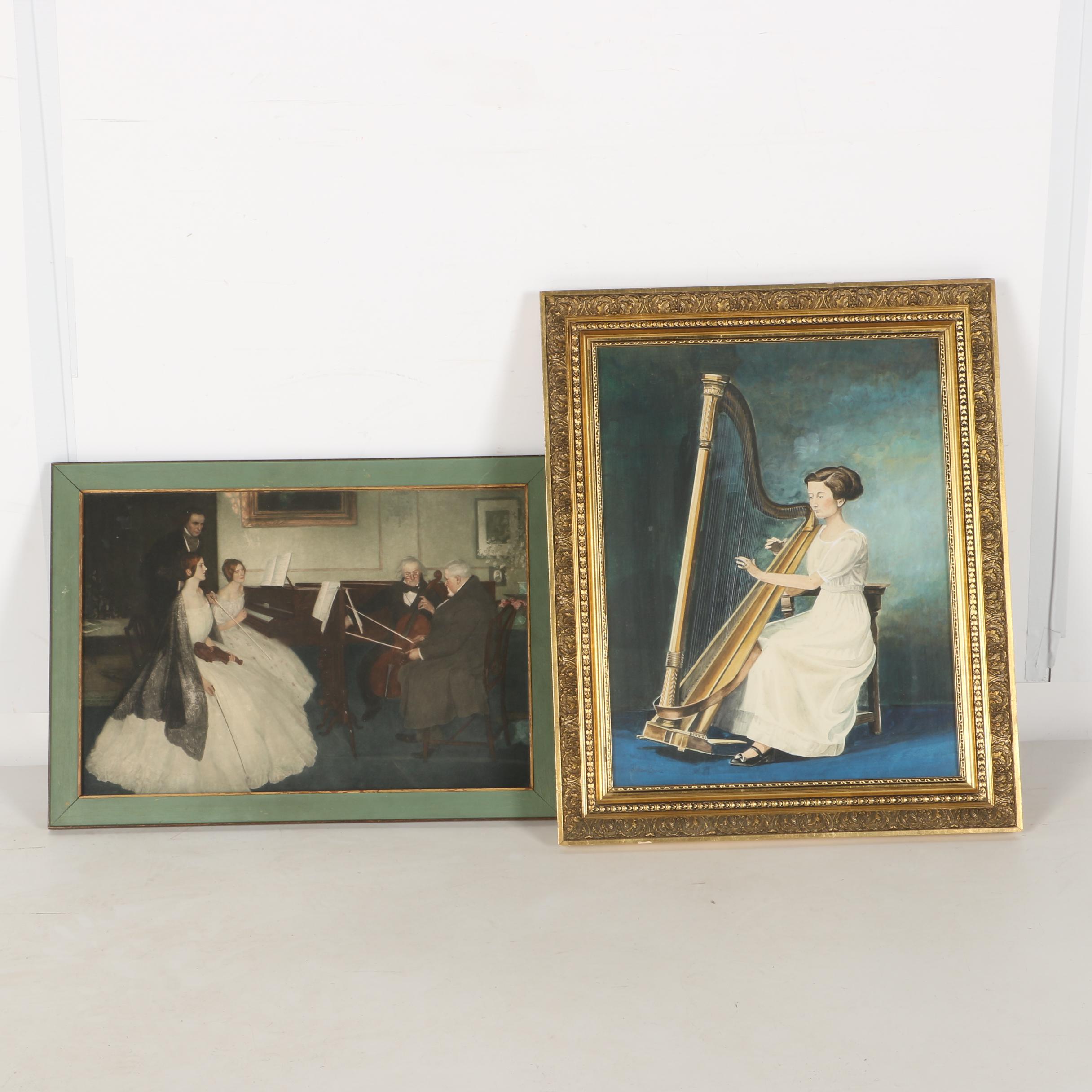 Music Themed Reproduction Prints