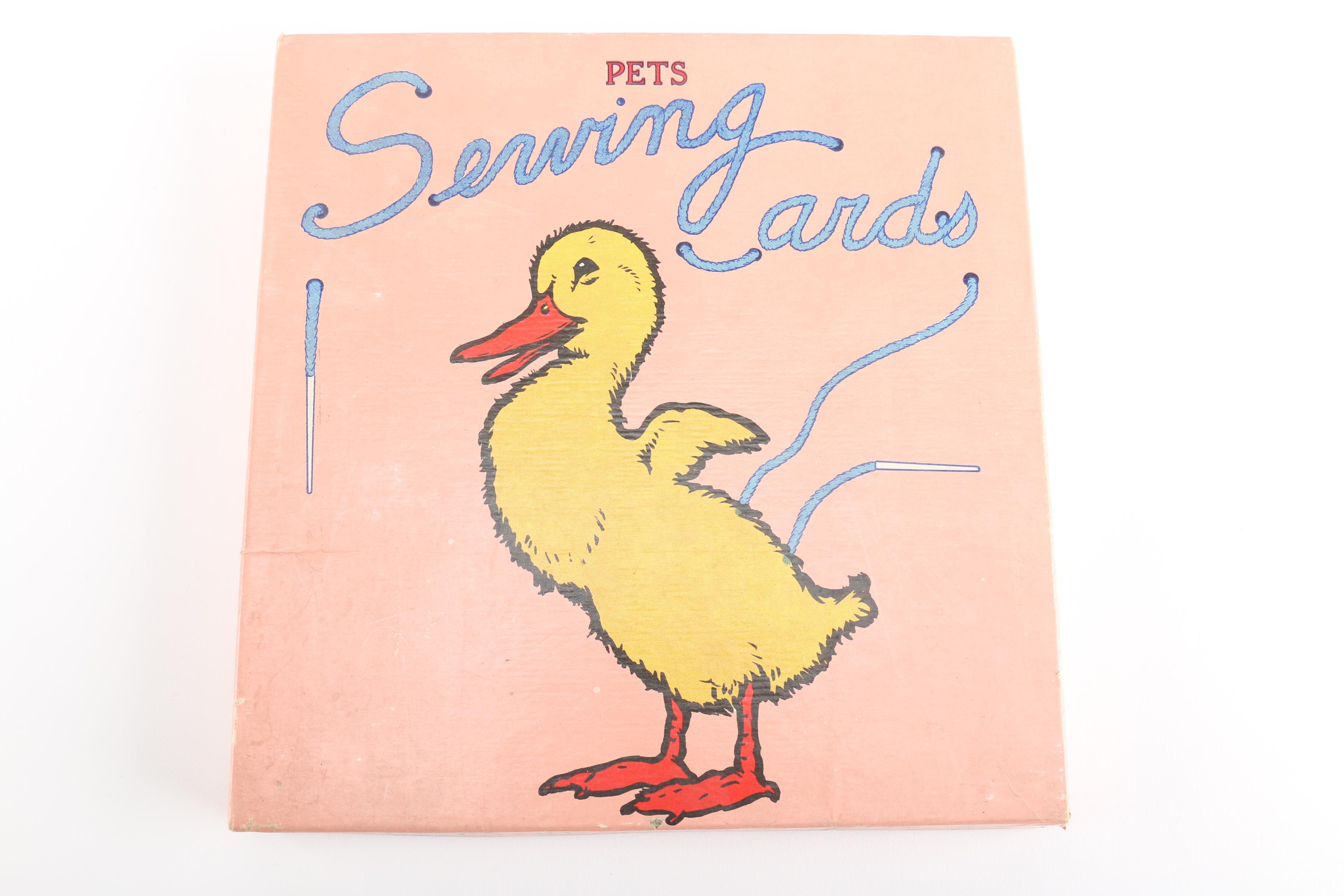 Assortment of Vintage Craft Supplies