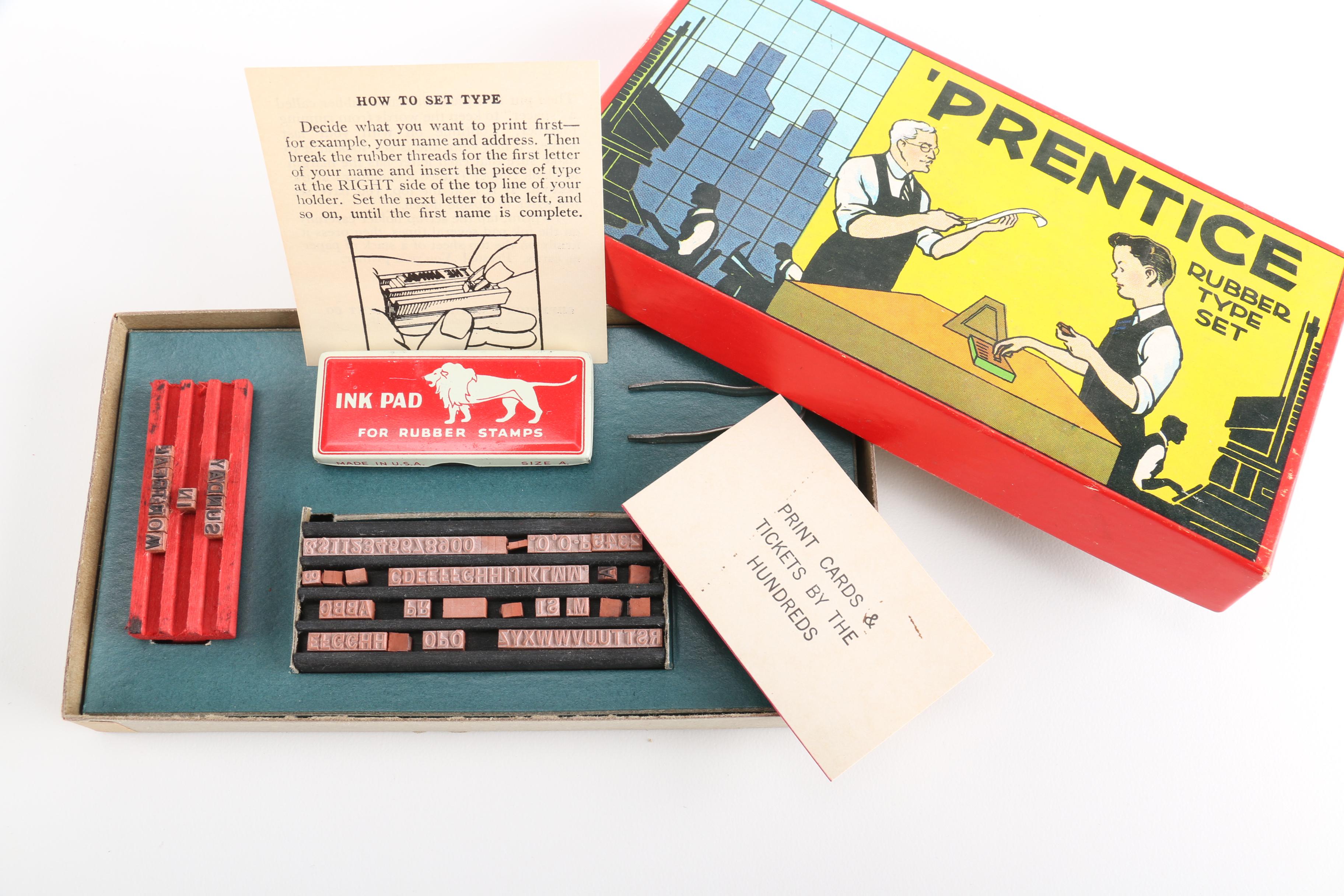 Assortment of Vintage Craft Supplies