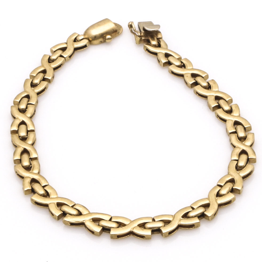 14K Yellow Gold Link Bracelet