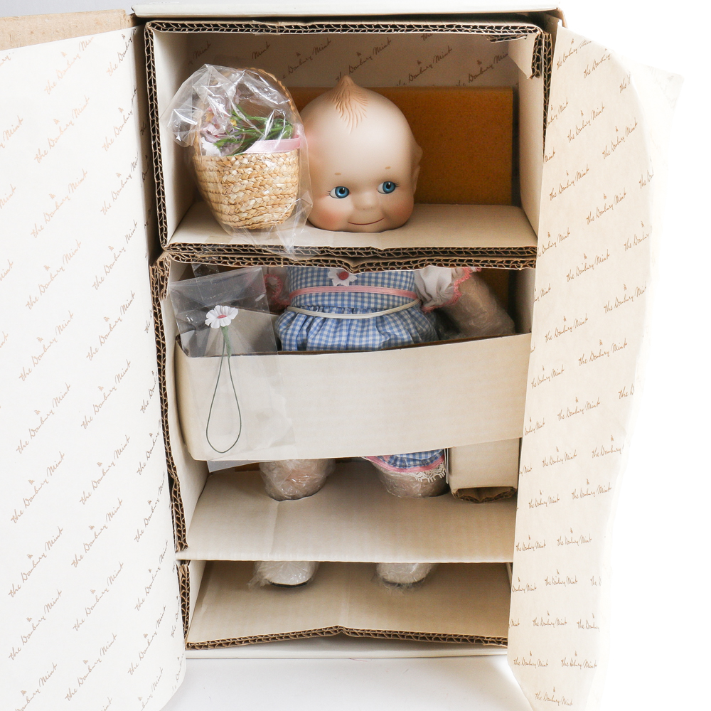 Kewpie Porcelain Collector Doll in Original Box