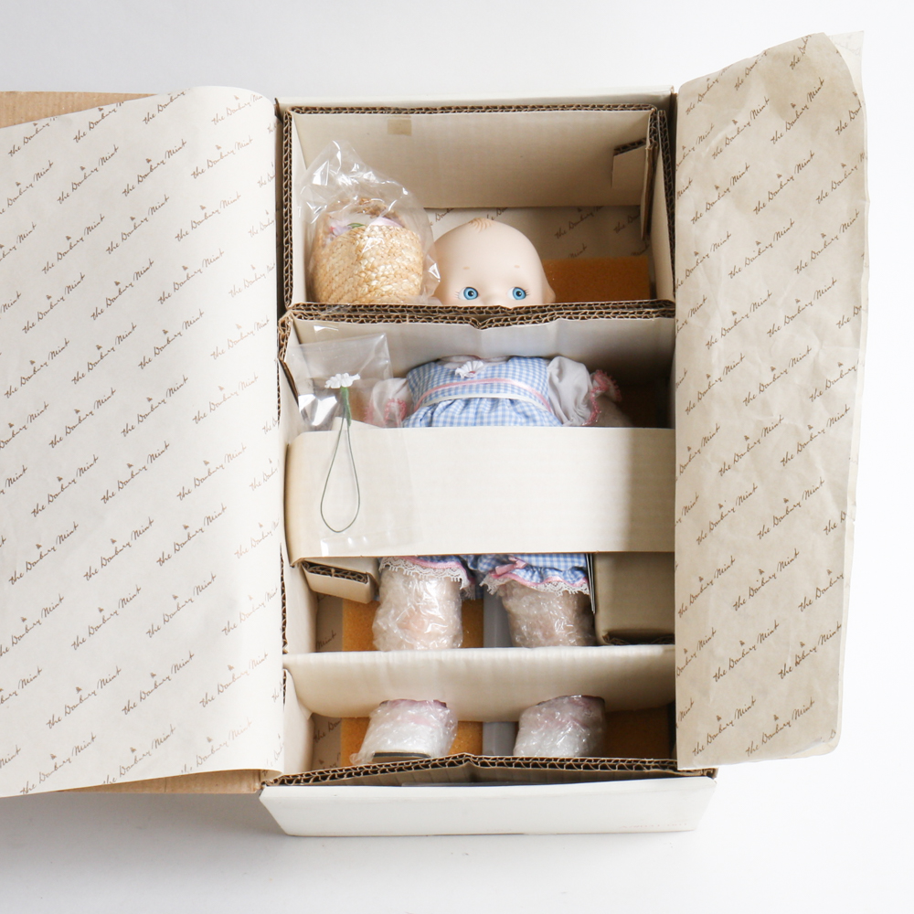 Kewpie Porcelain Collector Doll in Original Box