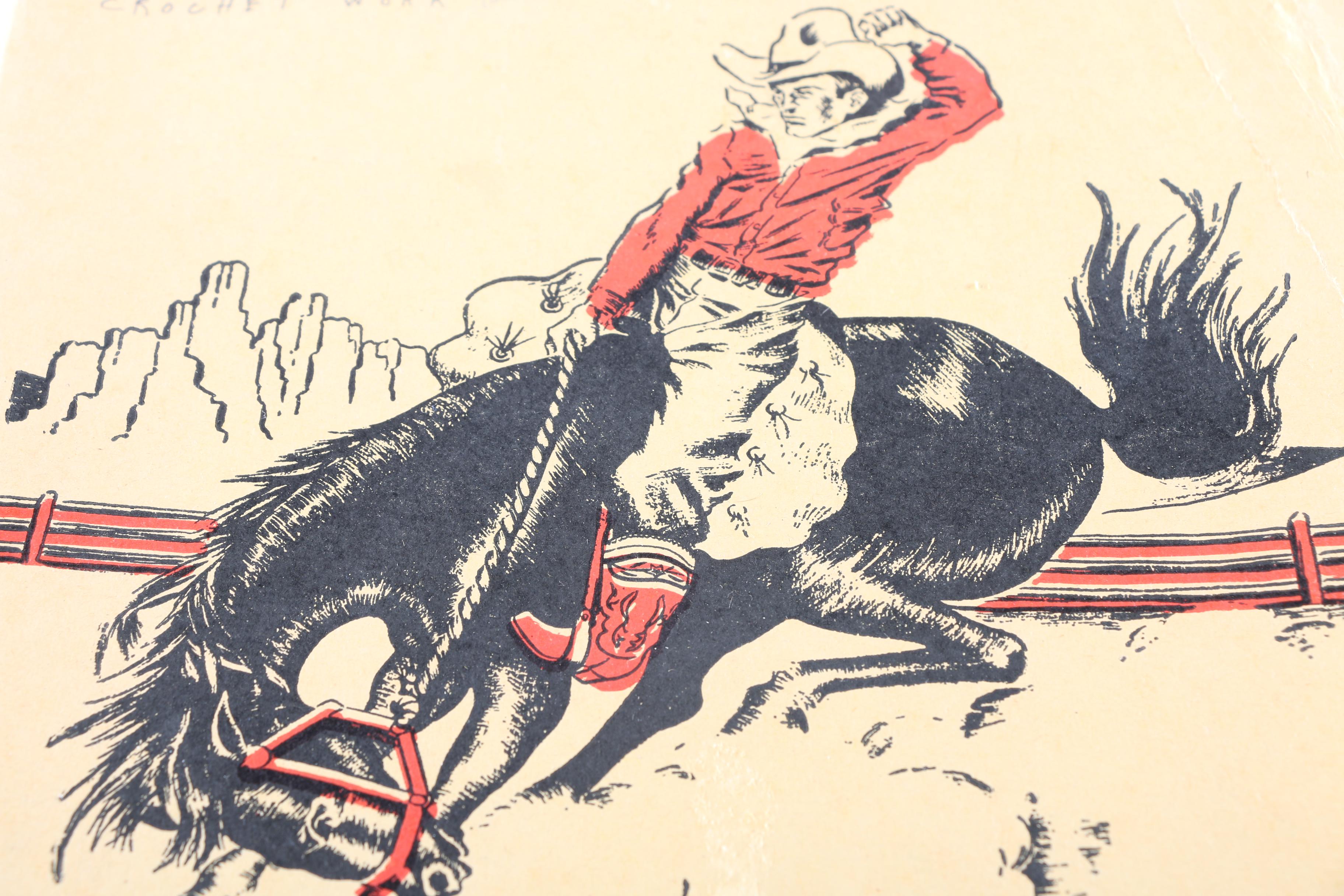 Pair of Vintage Children's Cowboy Boots