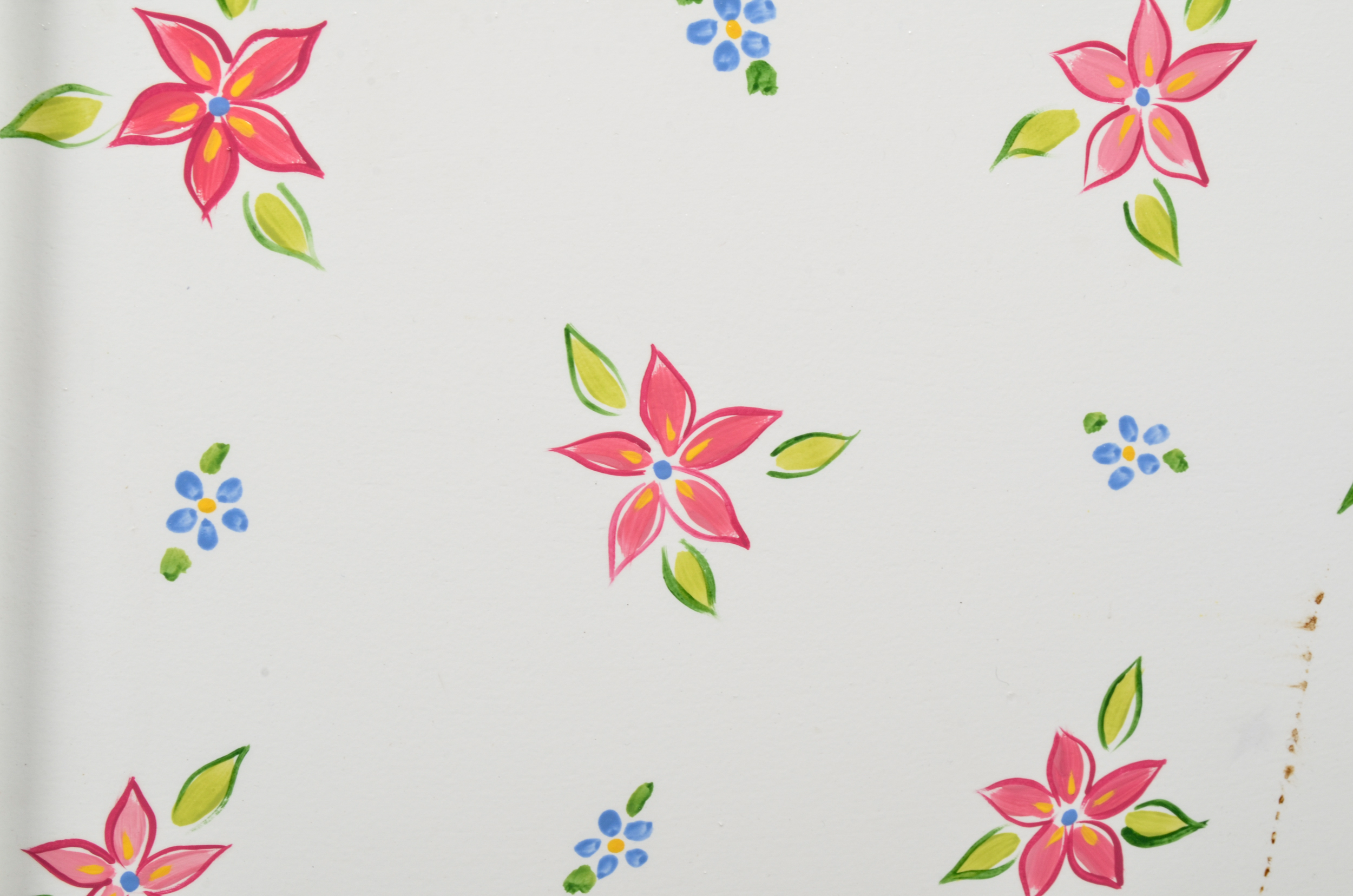 Contemporary Hand-Painted Nursery Chest by Nikola