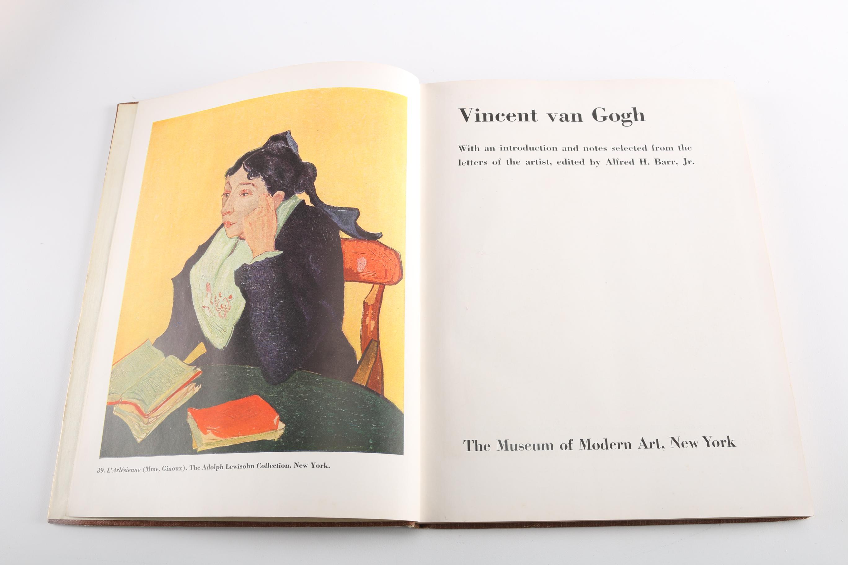 Art Exhibition Catalogs Featuring Van Gogh