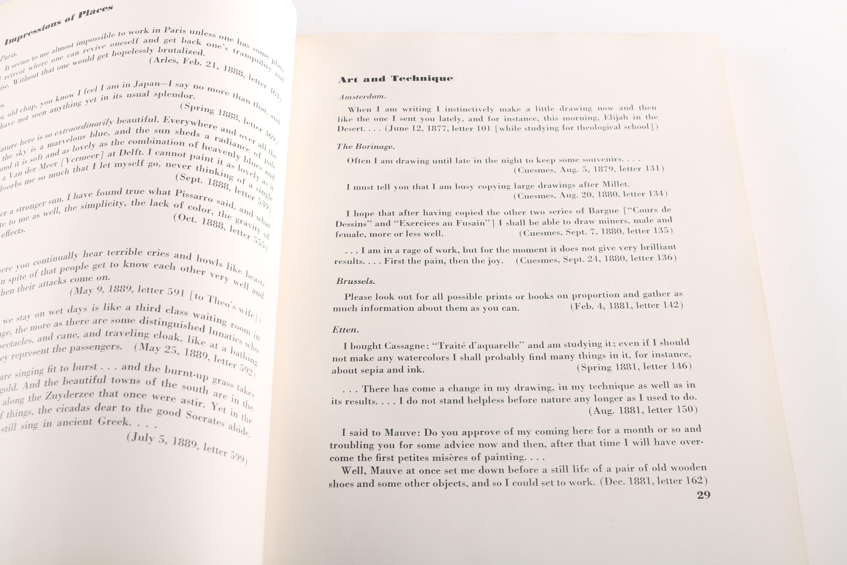 Art Exhibition Catalogs Featuring Van Gogh