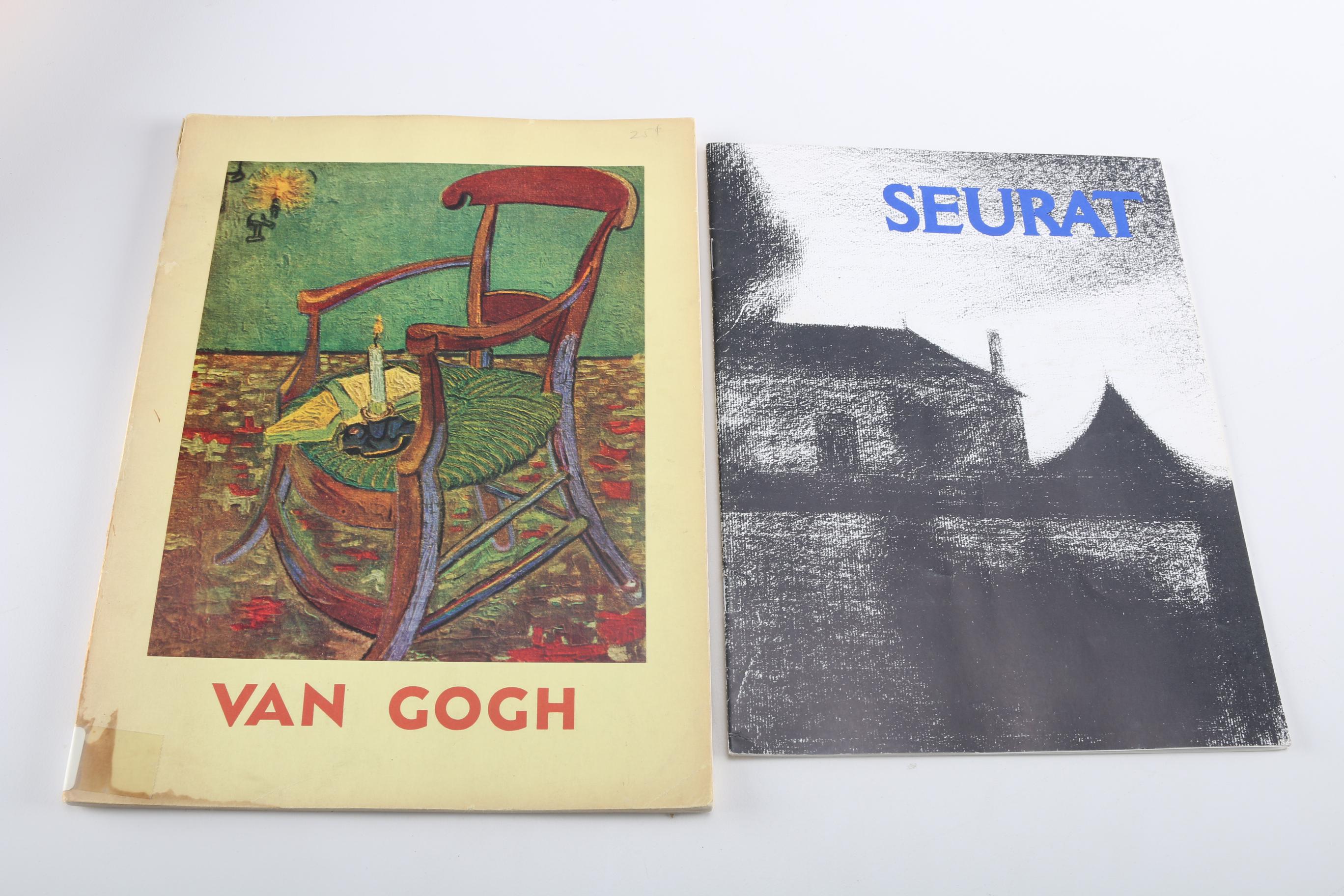 Art Exhibition Catalogs Featuring Van Gogh