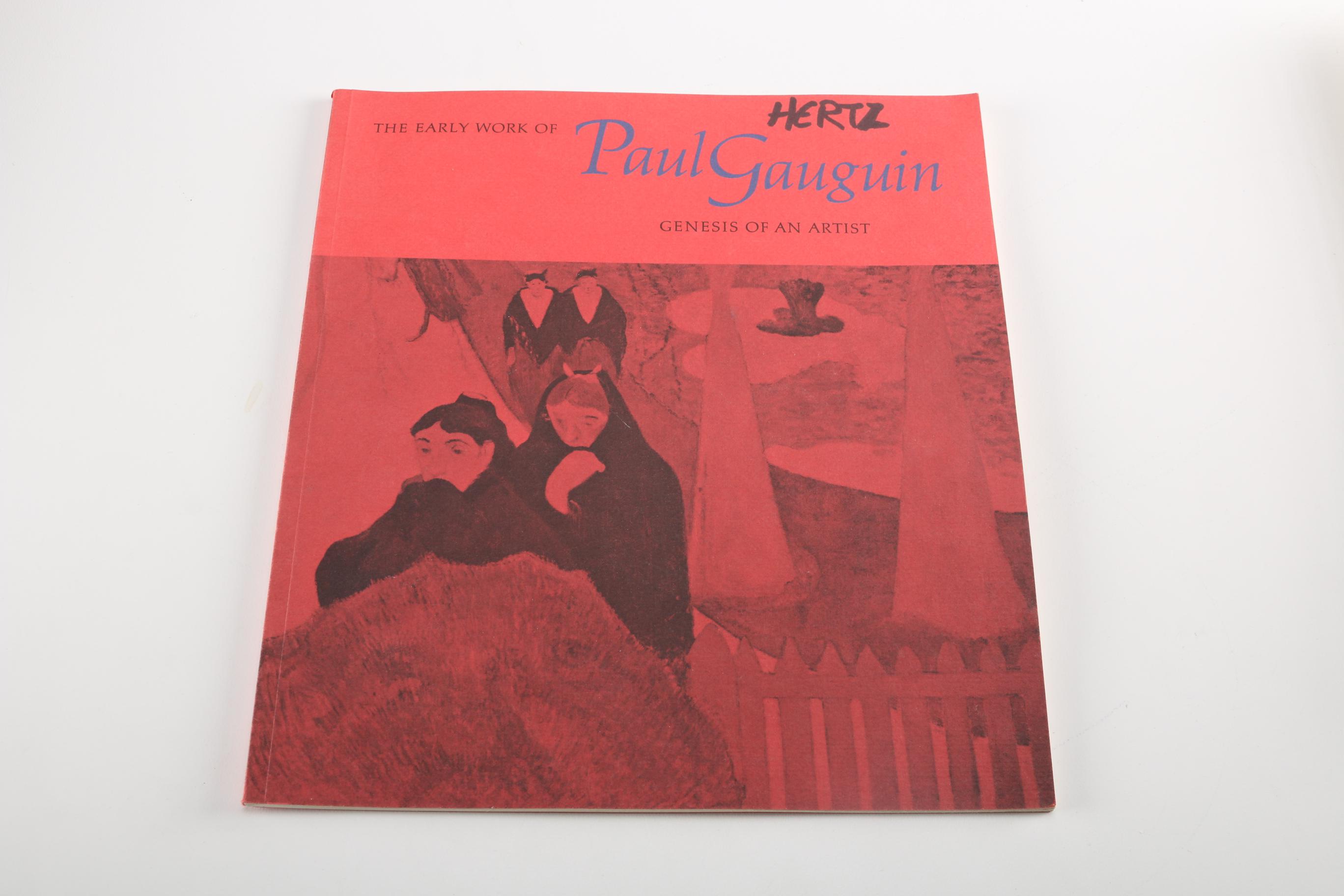 Art Exhibition Catalogs Featuring Van Gogh